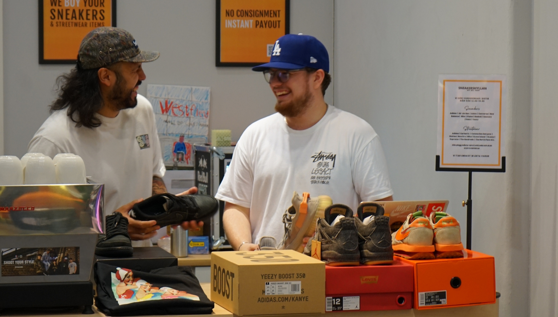 How Sneakershyllan Photographs Every Used Sneaker and Streetwear Item Before Sale