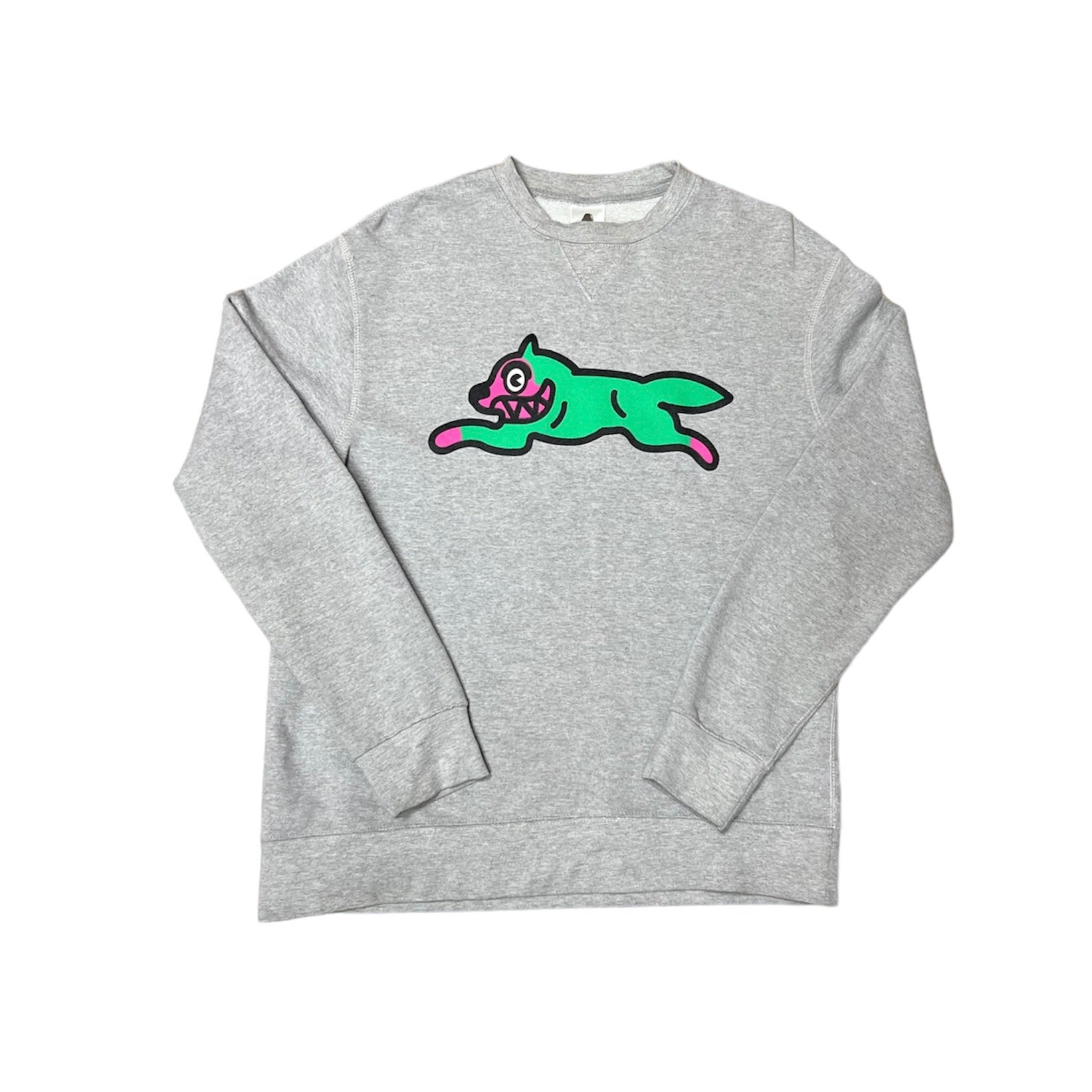 BBC Ice Cream Running Dog Grey Sweatshirt