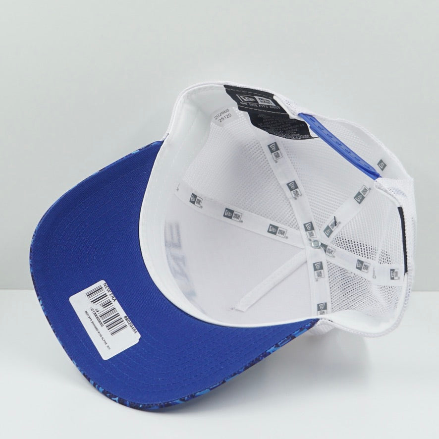 New Era LA Alpine F1 White Blue Snapback Cap