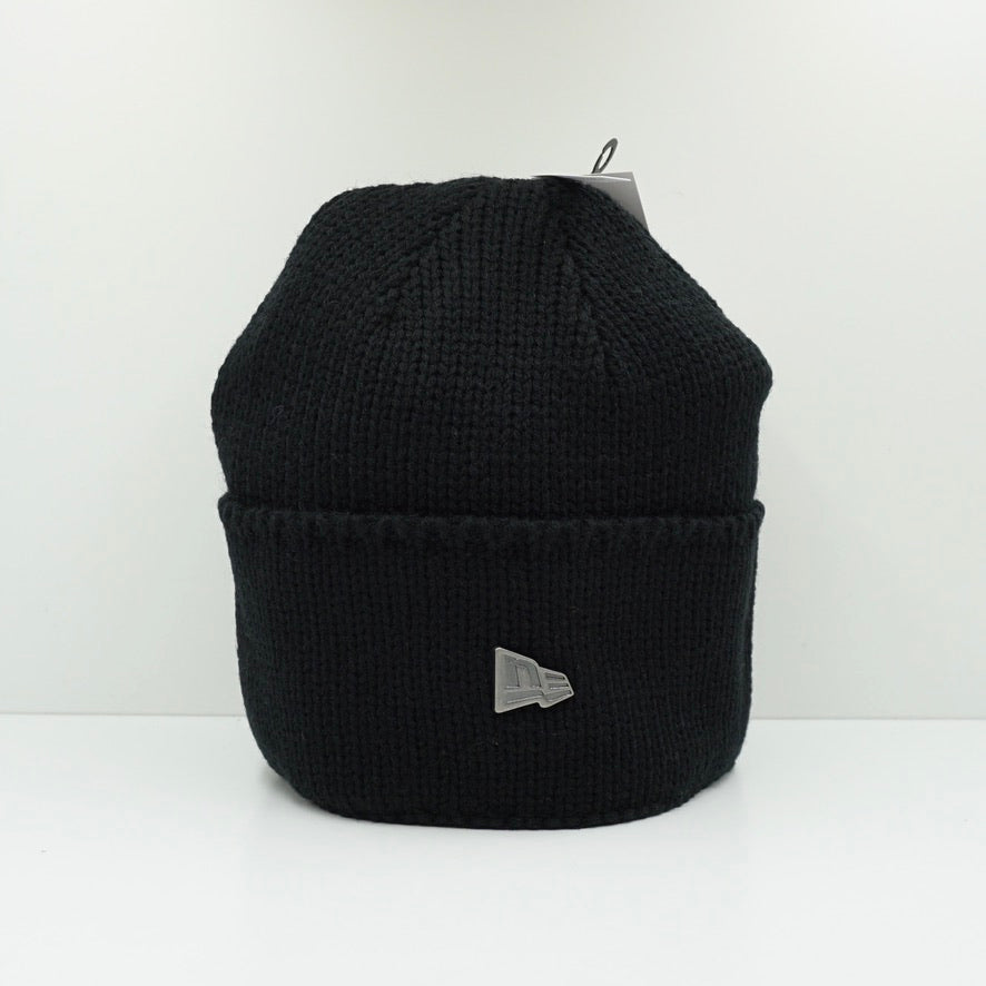 New Era Black Wool Blend Beanie