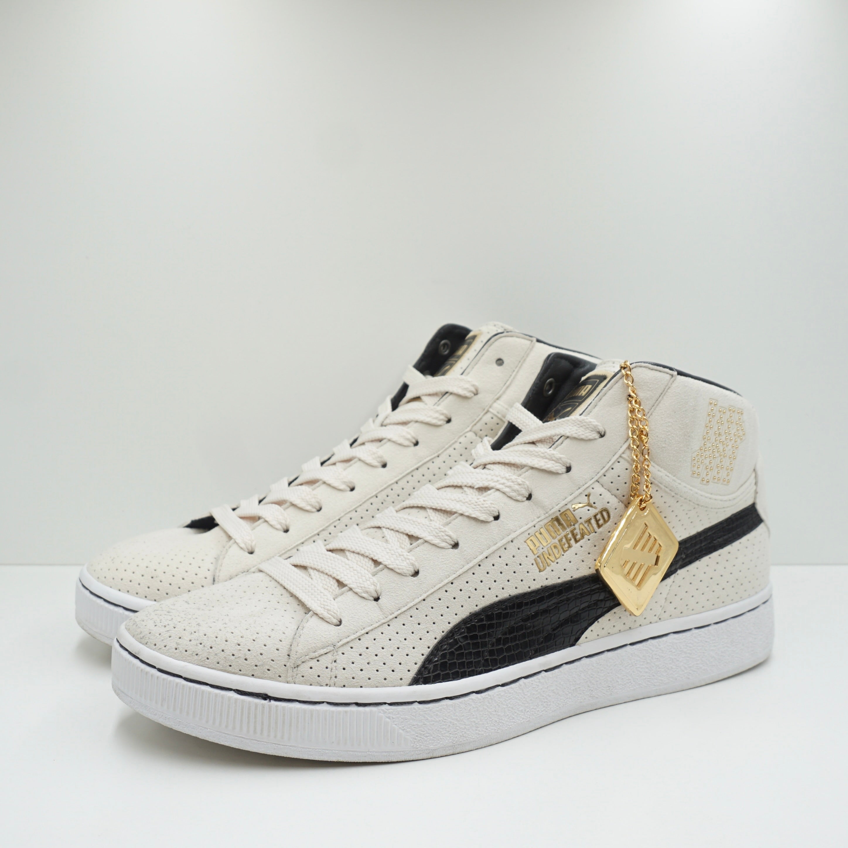 Puma Mid Undefeated Whisper White
