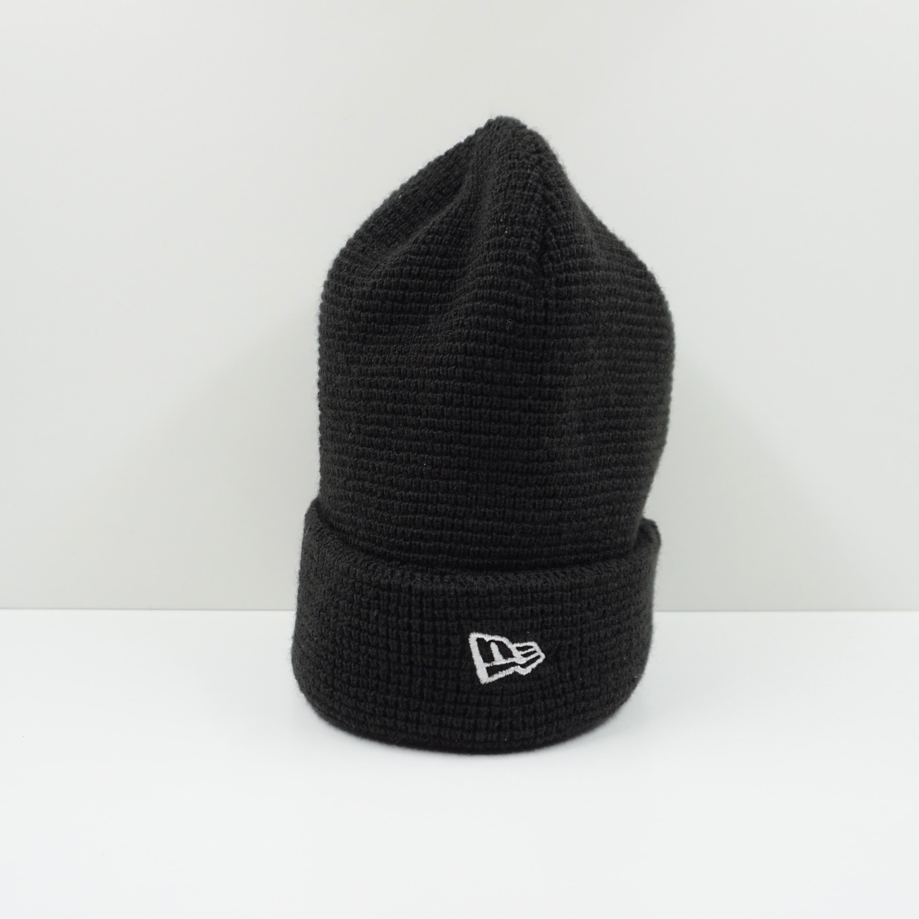 New Era Black Small Logo Beanie