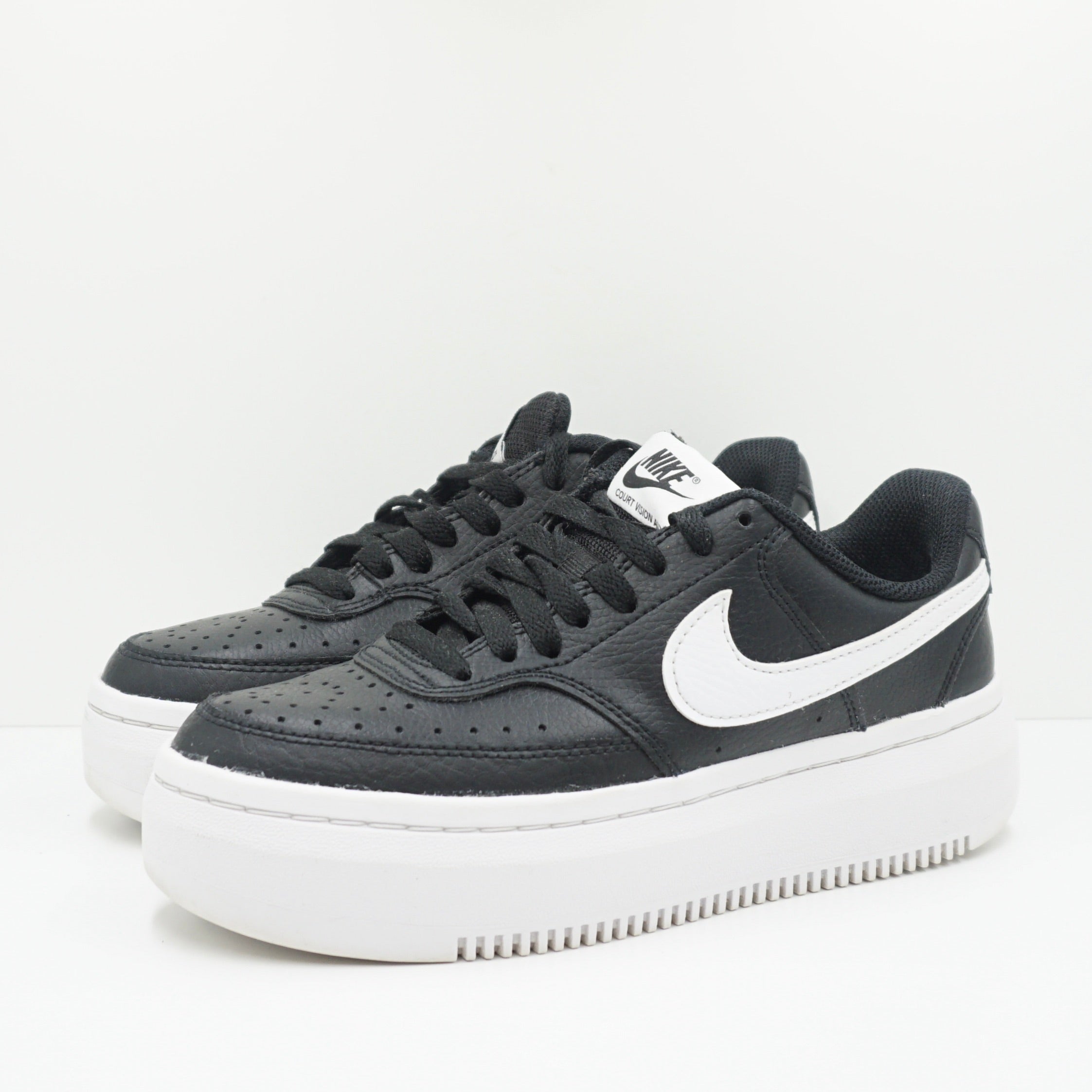 Nike Court Vision Alta Black White (W)
