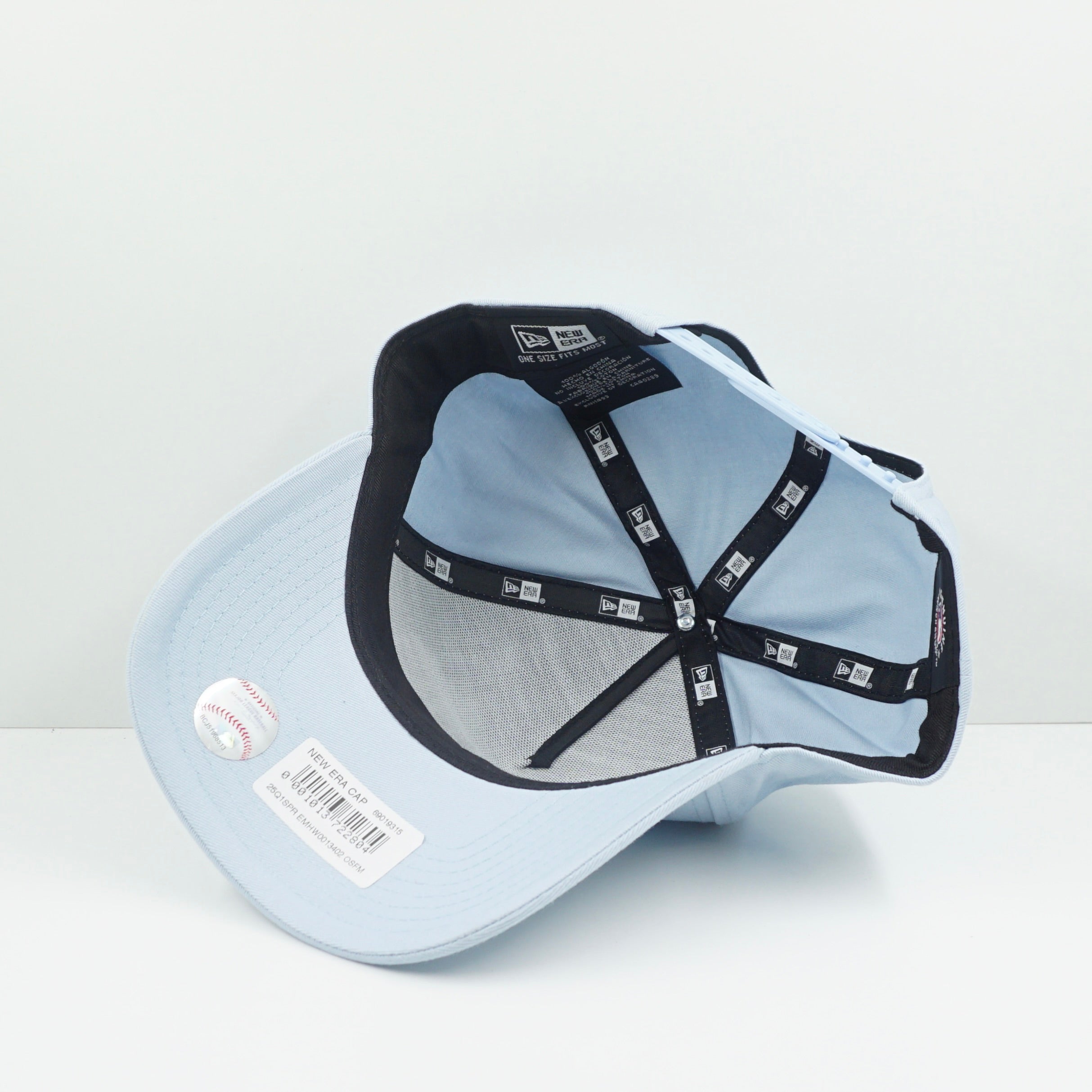 New Era New York Yankees Light Blue Adjustable Cap