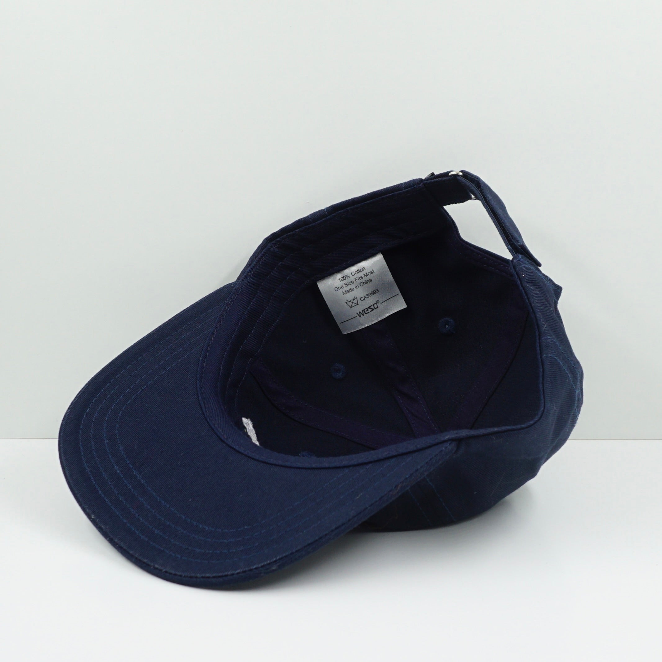 Wesc Burning Hearts Navy Snapback Cap