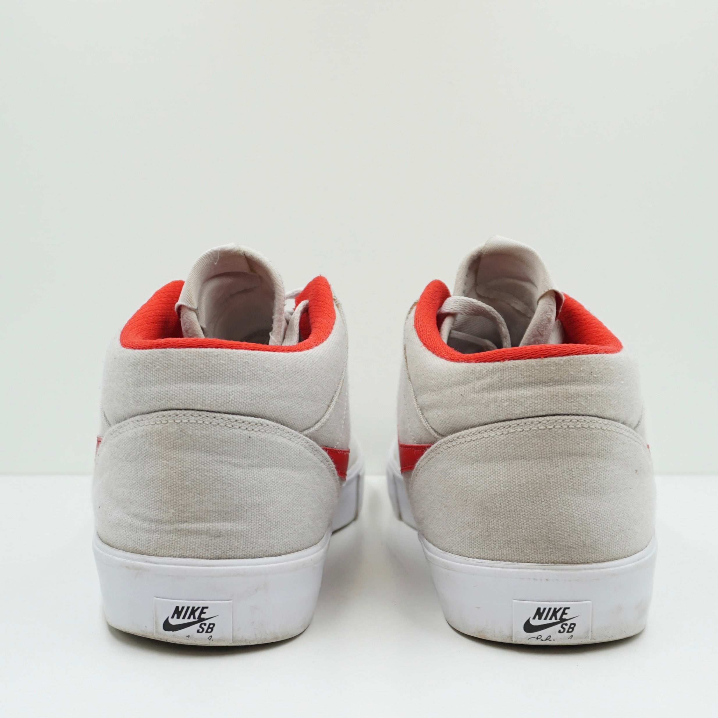 Nike Portmore SB Mid Grey Red Solarsoft