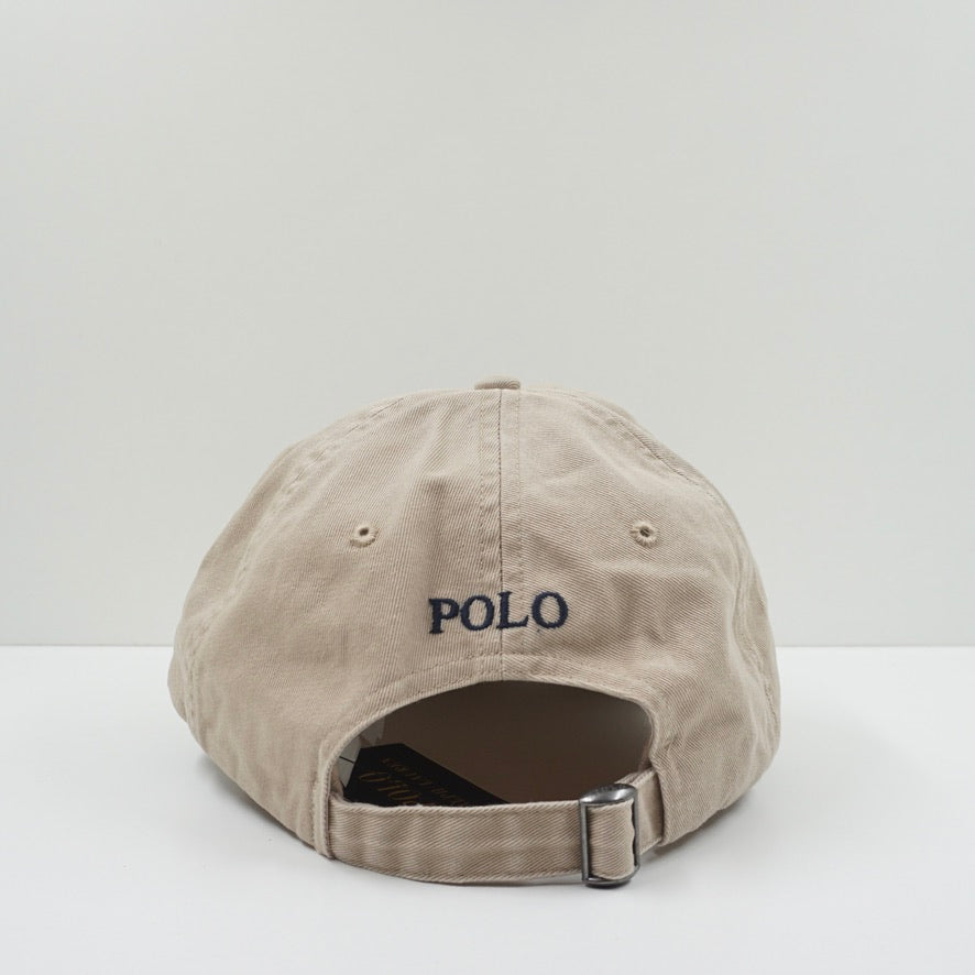 Ralph Lauren Polo Beige Adjustable Cap