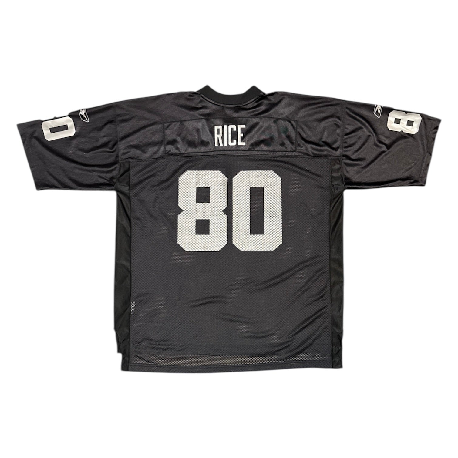 Reebok NFL Oakland Raiders Jerry Rice #80 American Football Jersey
