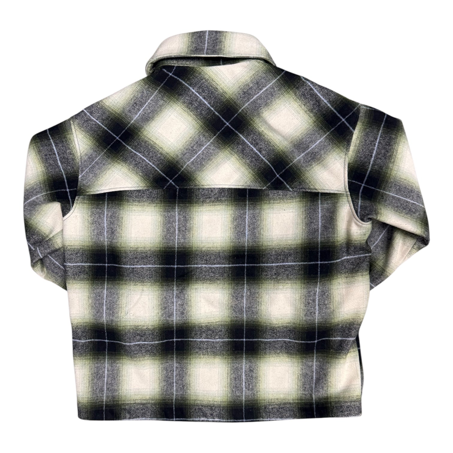 Levi's Green Plaid Over Shirt Jacket