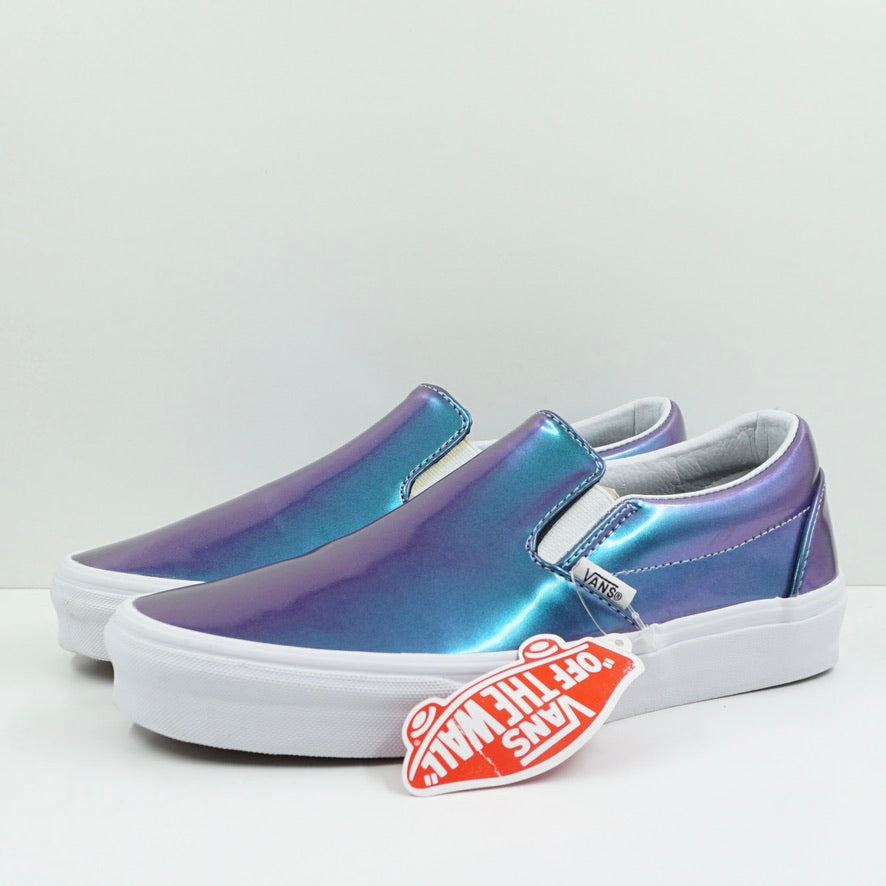 Vans Iridescent Patent Slip Ons