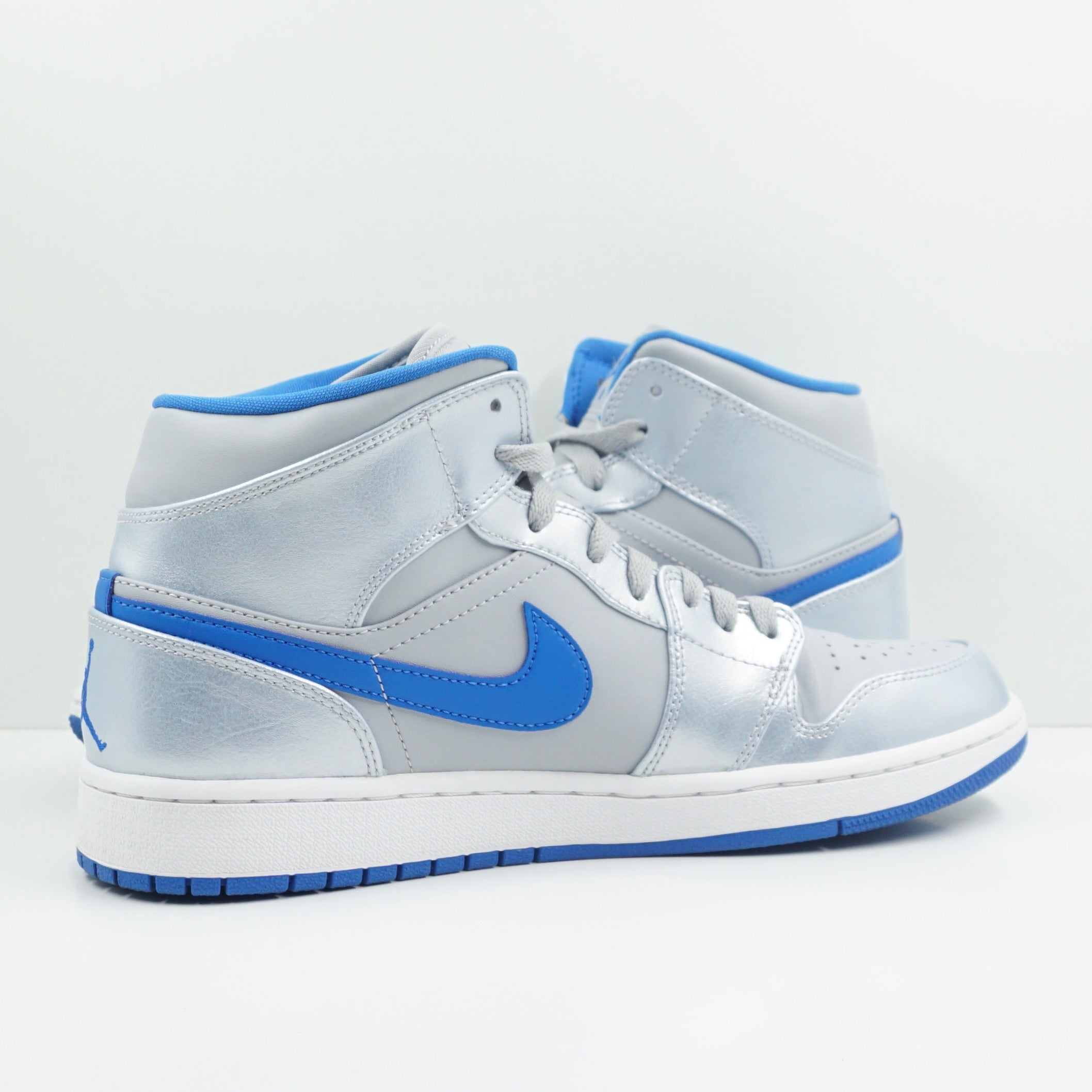 Jordan 1 Mid Wolf Grey Sport Blue