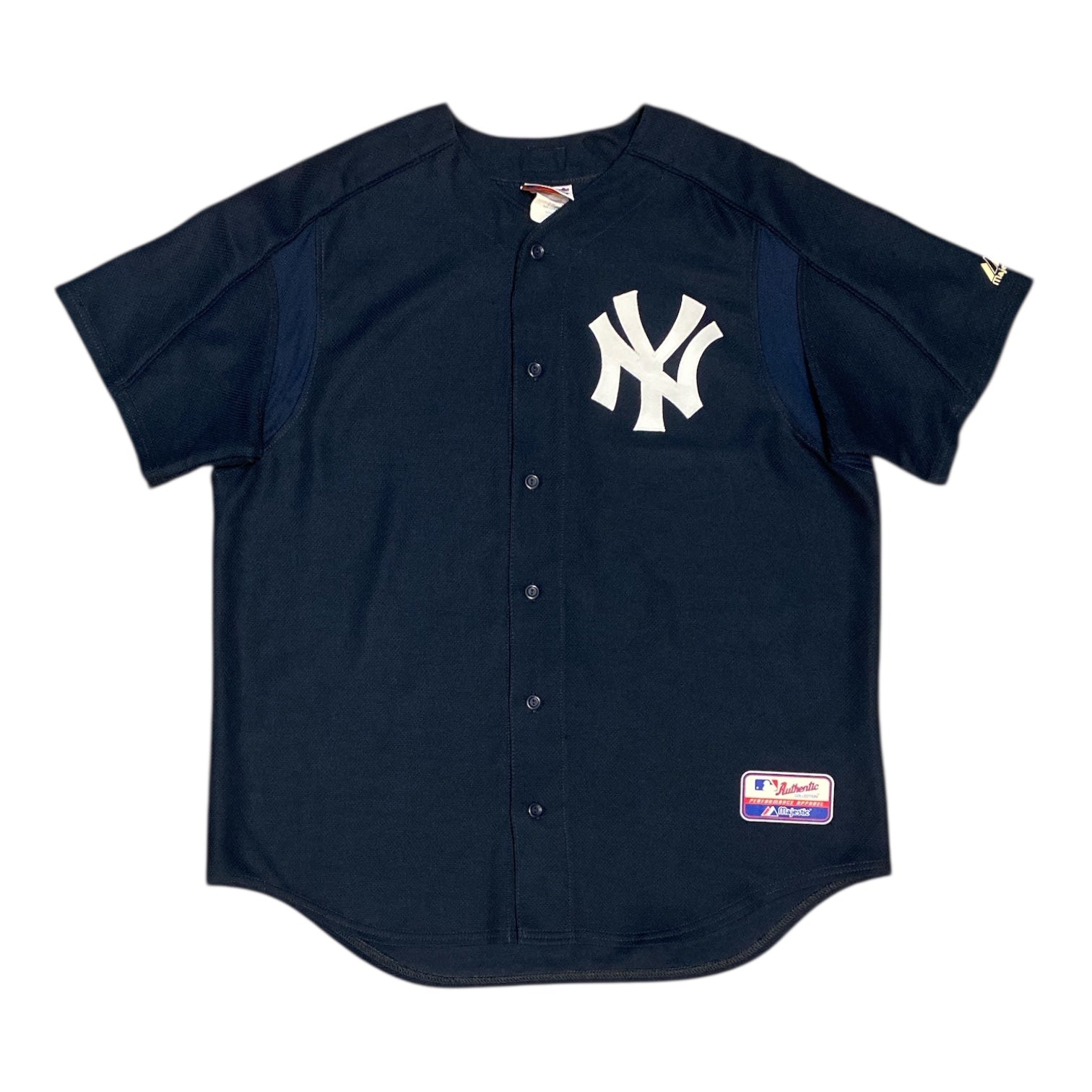 Majestic New York Yankees Performance Apparel Navy Baseball Jersey