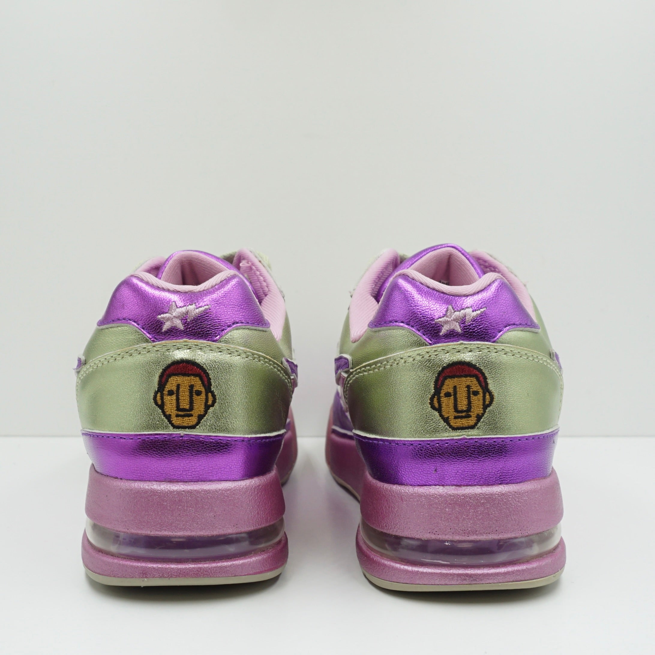 Bape Pharrell x Roadsta FS-034 Low Purple Green (2006)