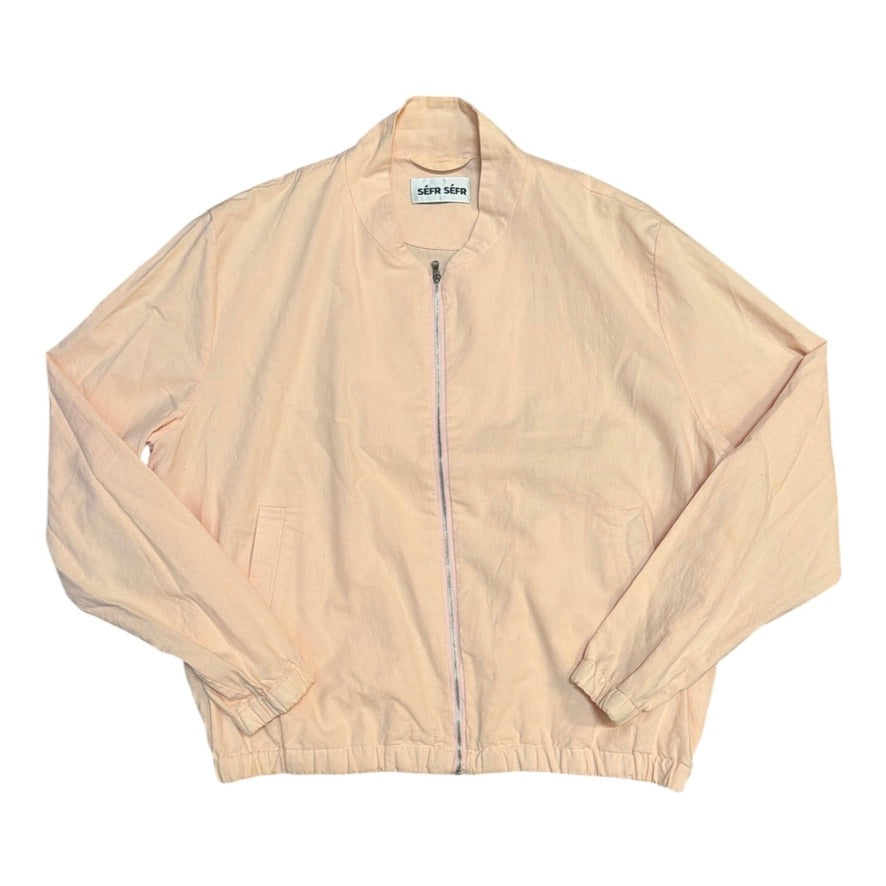 Sefr Sefr Zip Up Pink Overshirt Jacket