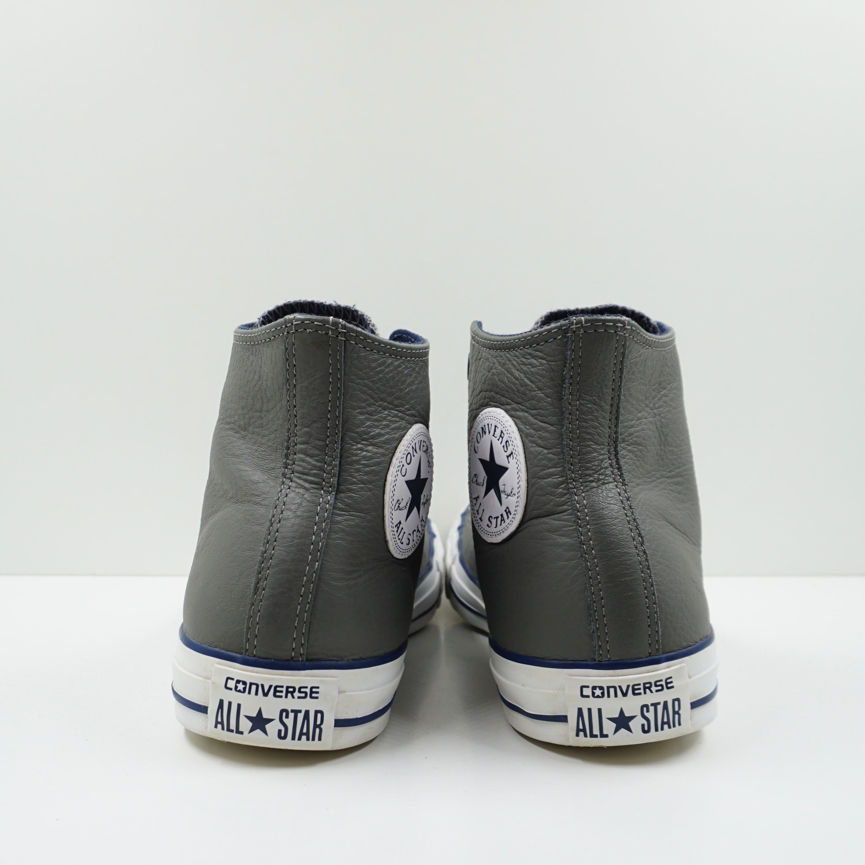 Converse Chuck Taylor All Star Leather High Charcoal Grey