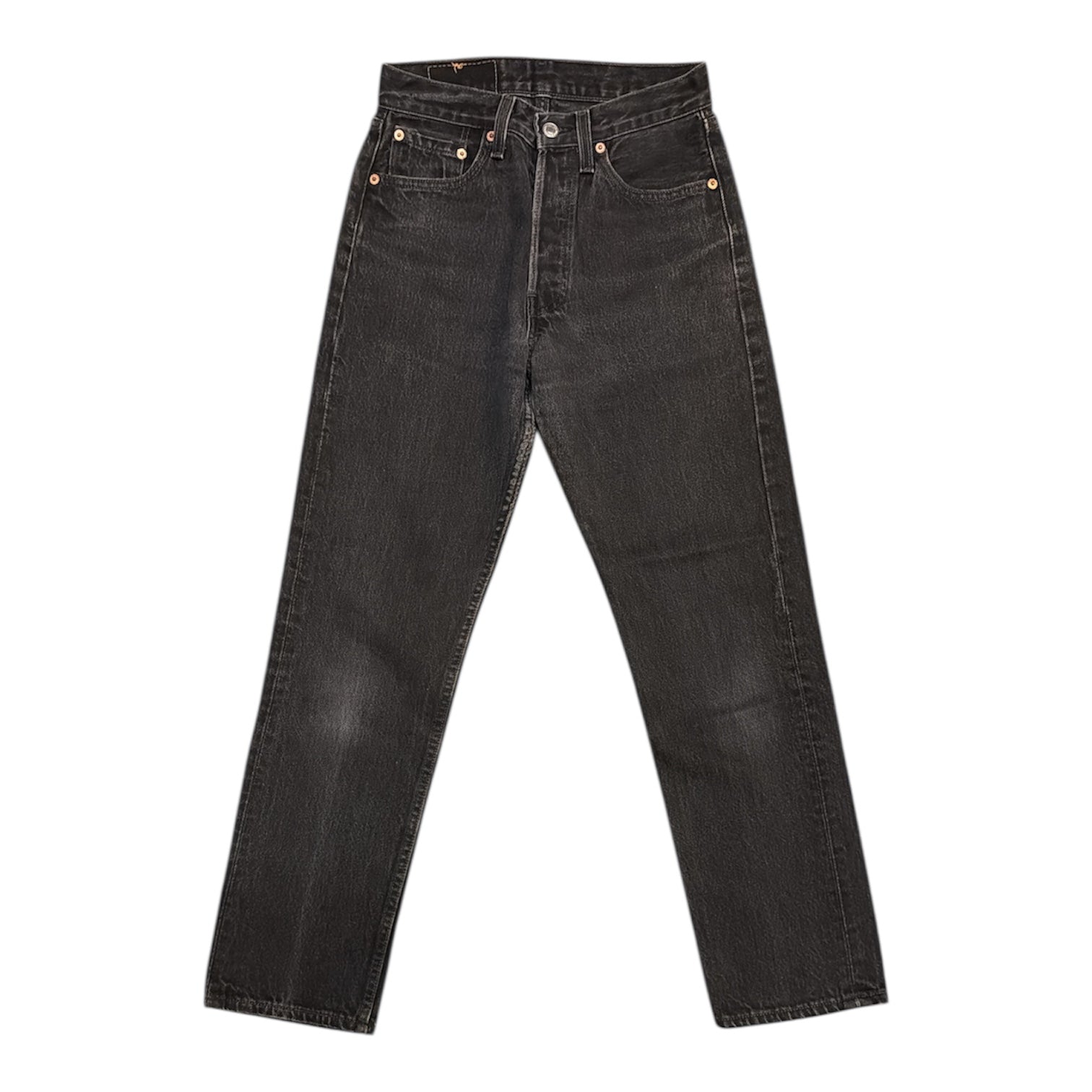 Vintage Levis 501 Black Washed Jeans (W27/L28)