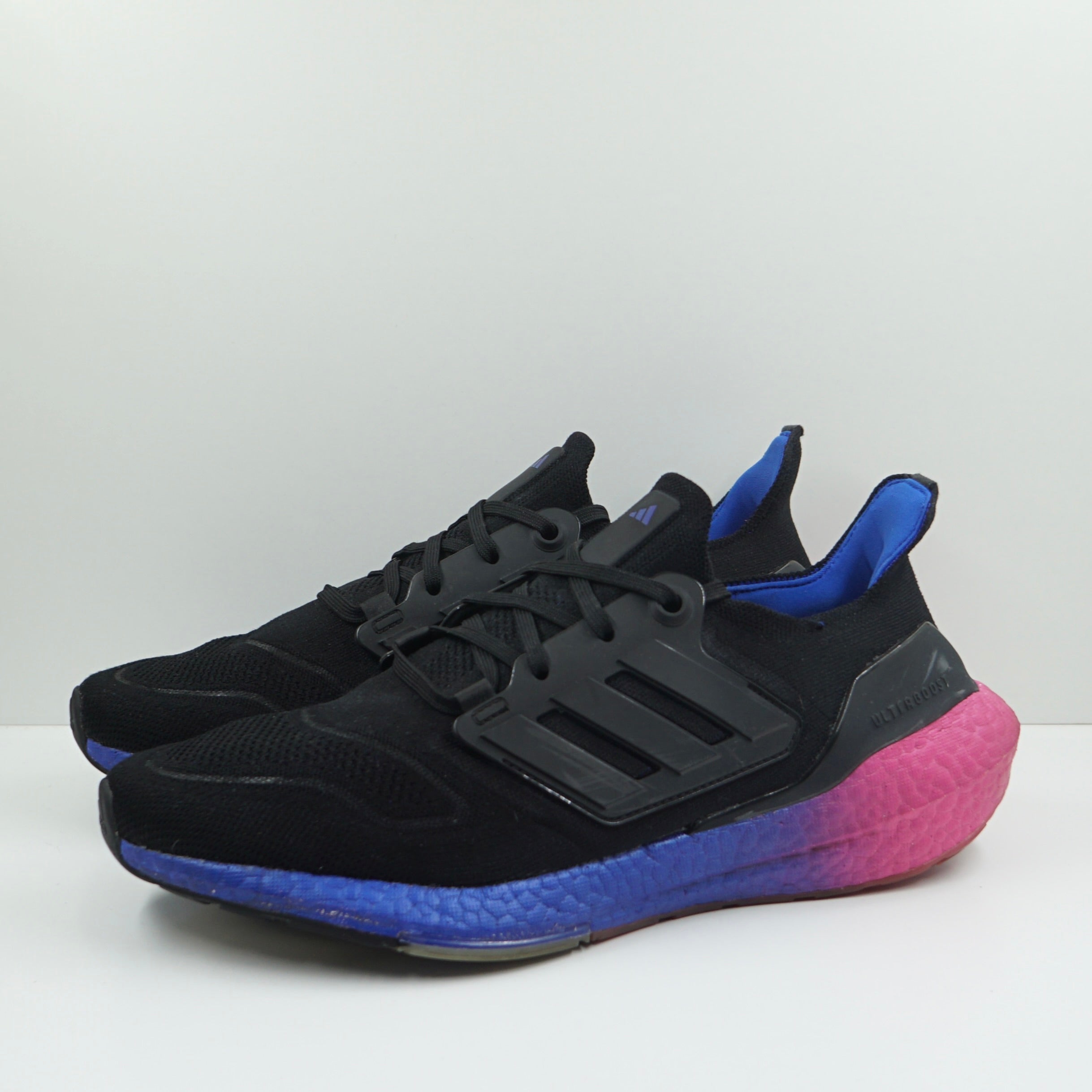 Adidas Ultra Boost 22 Black Lucid Blue Pink