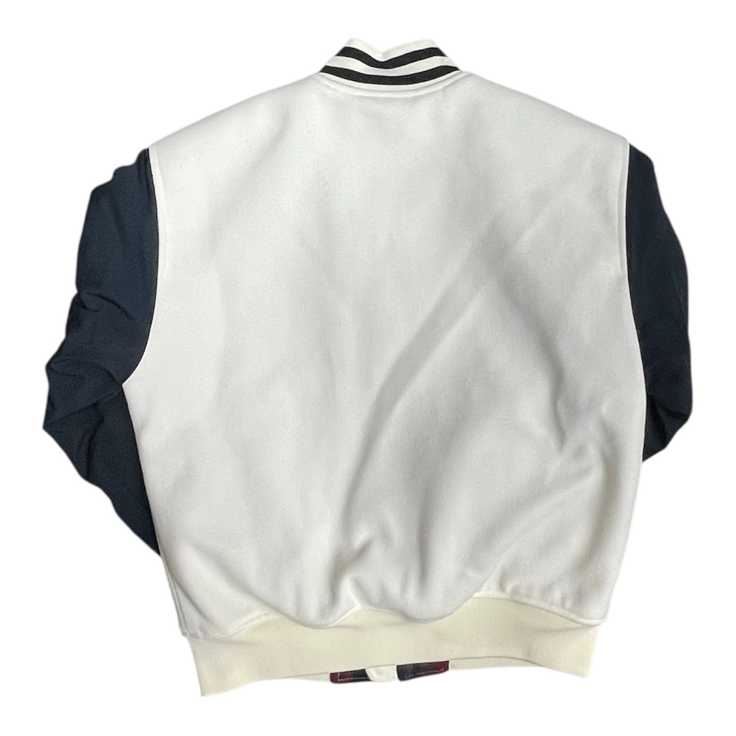 Champion Letterman Sail Black Varsity Jacket