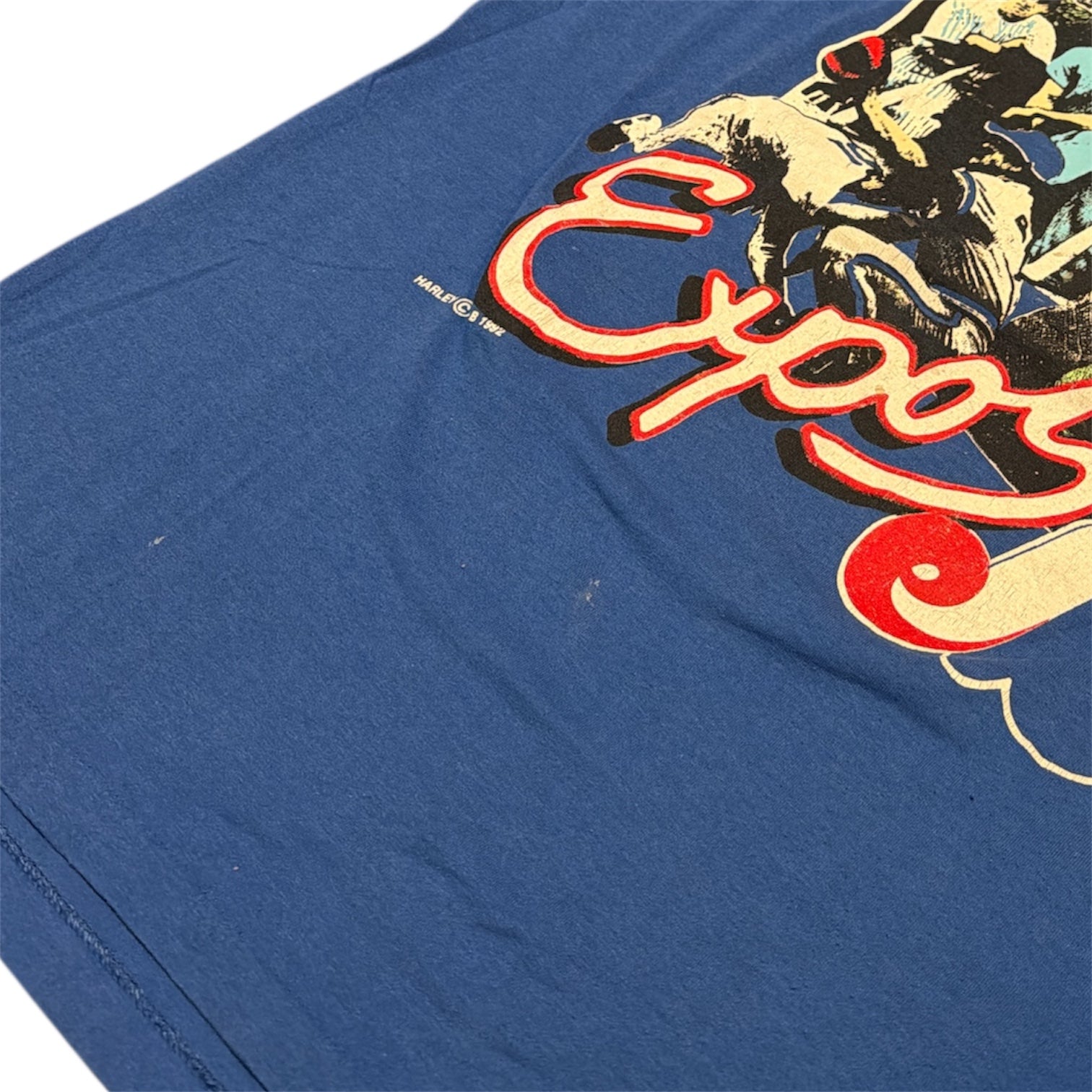 Vintage 1992 Montreal Expos Baseball Team Blue Tshirt