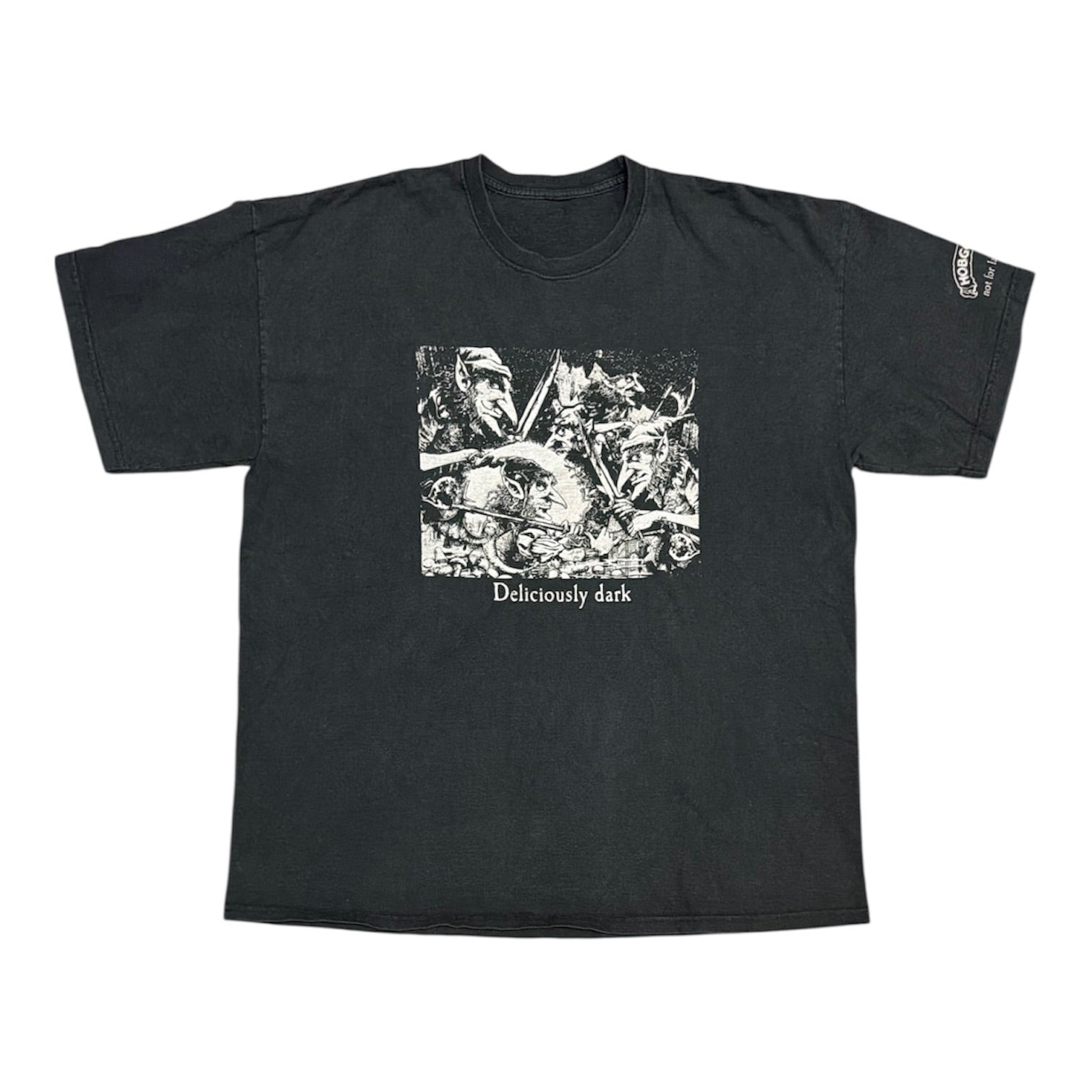 Vintage Wychwood Brewery Hobgoblin Deliciously Dark Black Tshirt