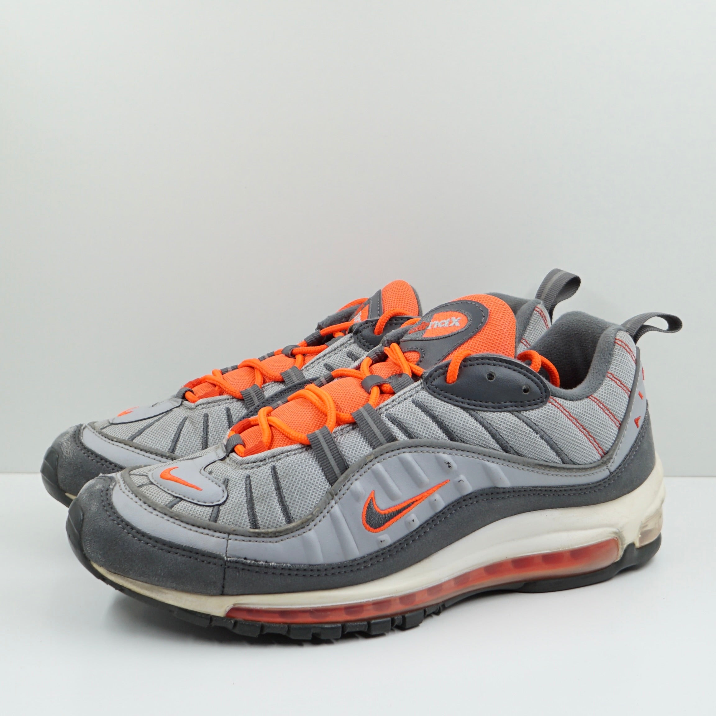 Nike Air Max 98 Wolf Grey Total Crimson