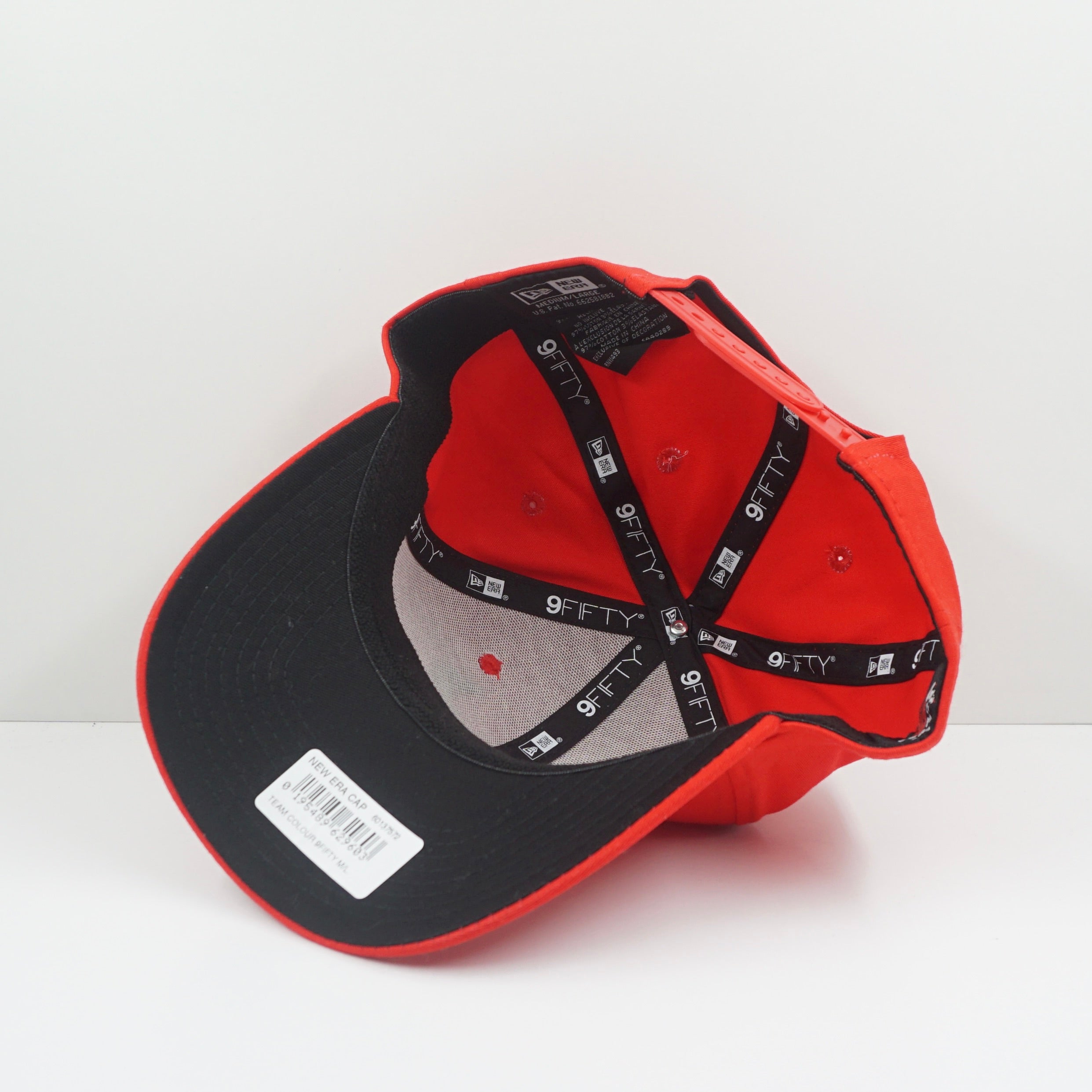 New Era Chicago Bulls Red Adjustable Cap
