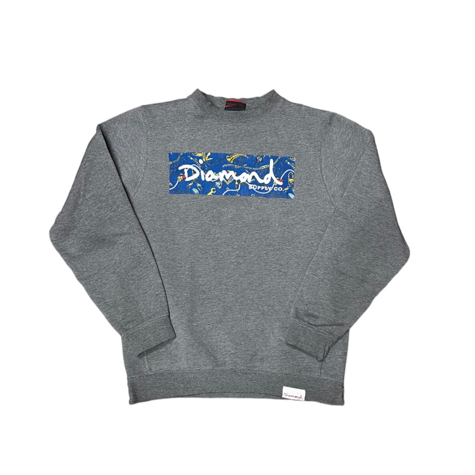 Grey diamond shop sweatshirt