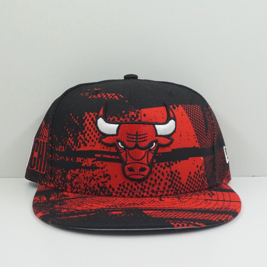 New Era Chicago Bulls CHI Full Graphic Snapback Cap