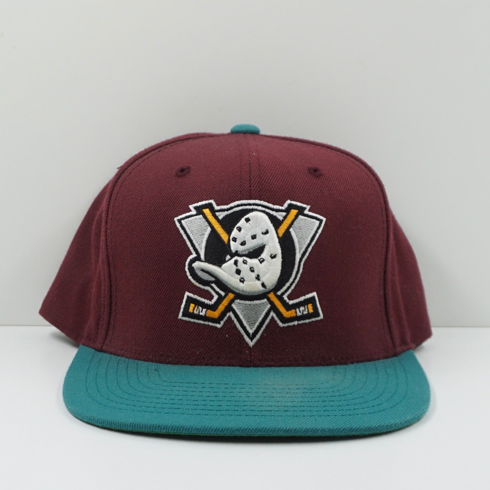 Mitchell & Ness 20th Anniversary Anaheim Mighty Ducks Snapback Cap