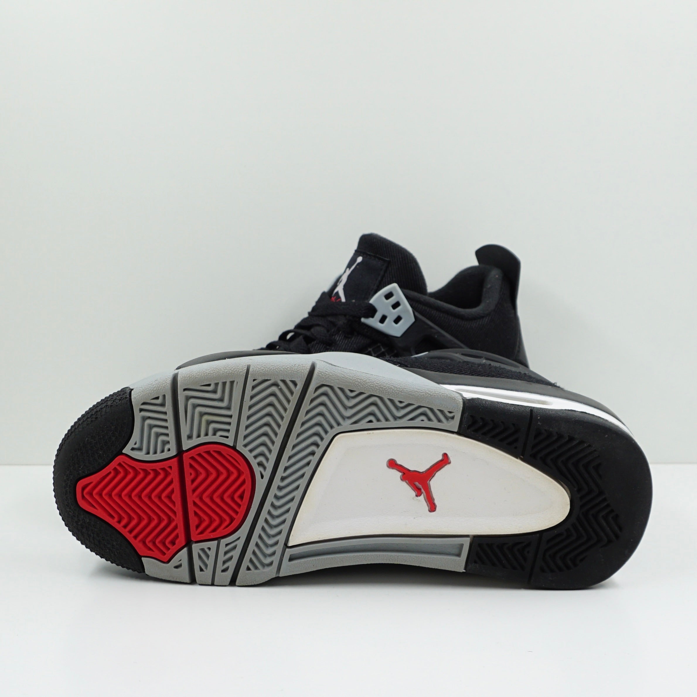 Jordan 4 Retro Black Canvas (GS)