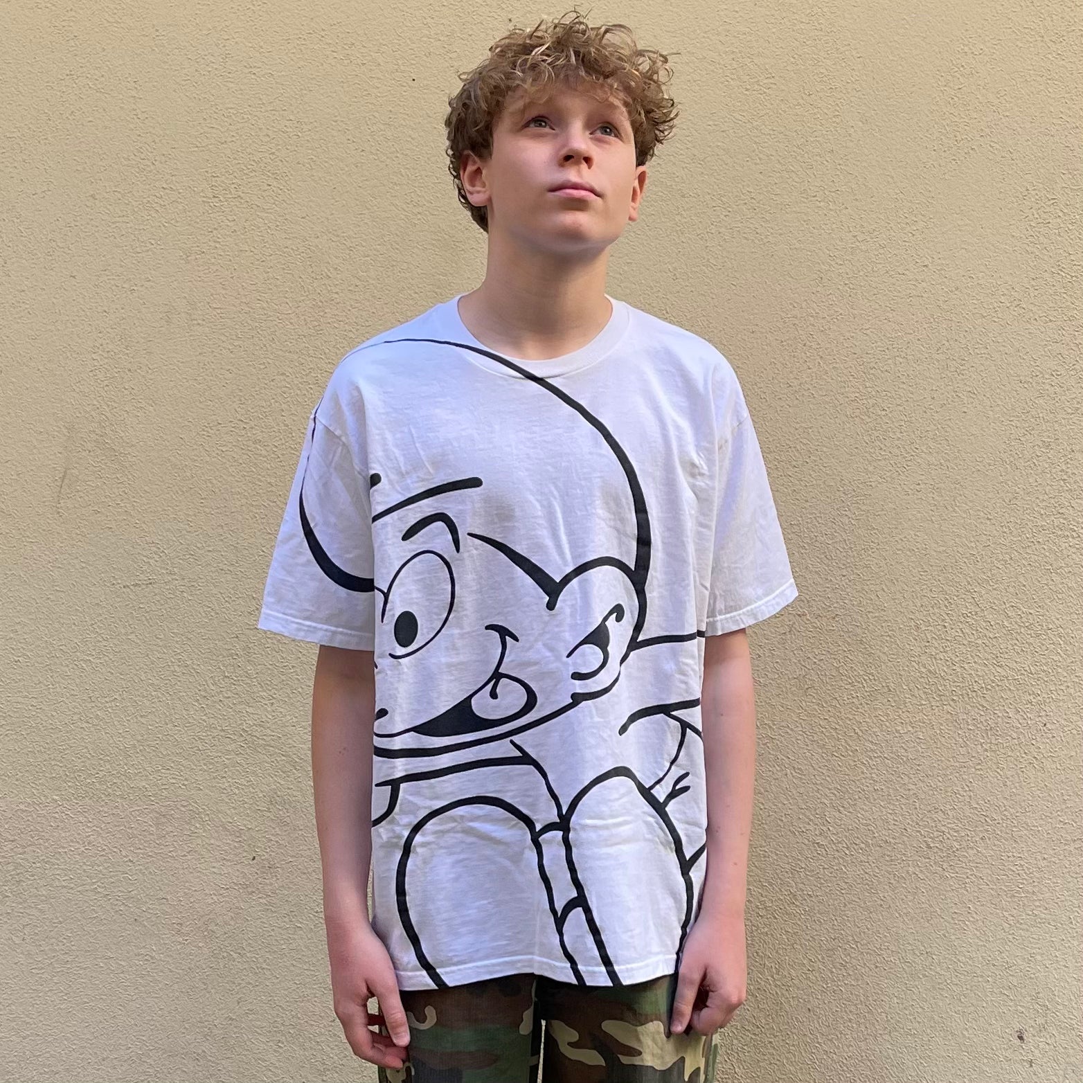 Supreme Smurfs White Tshirt