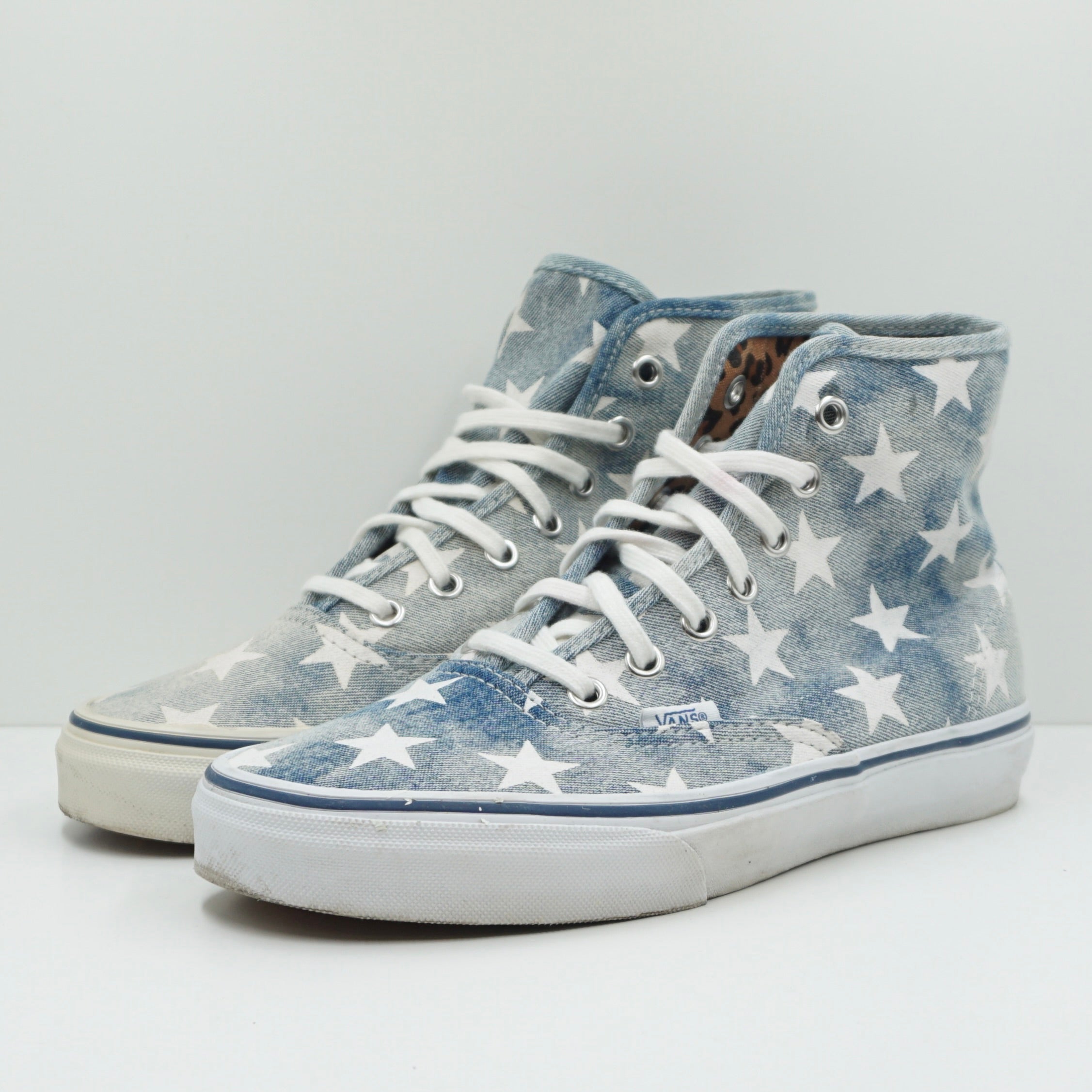 Vans Authentic Hi Stars Blue White