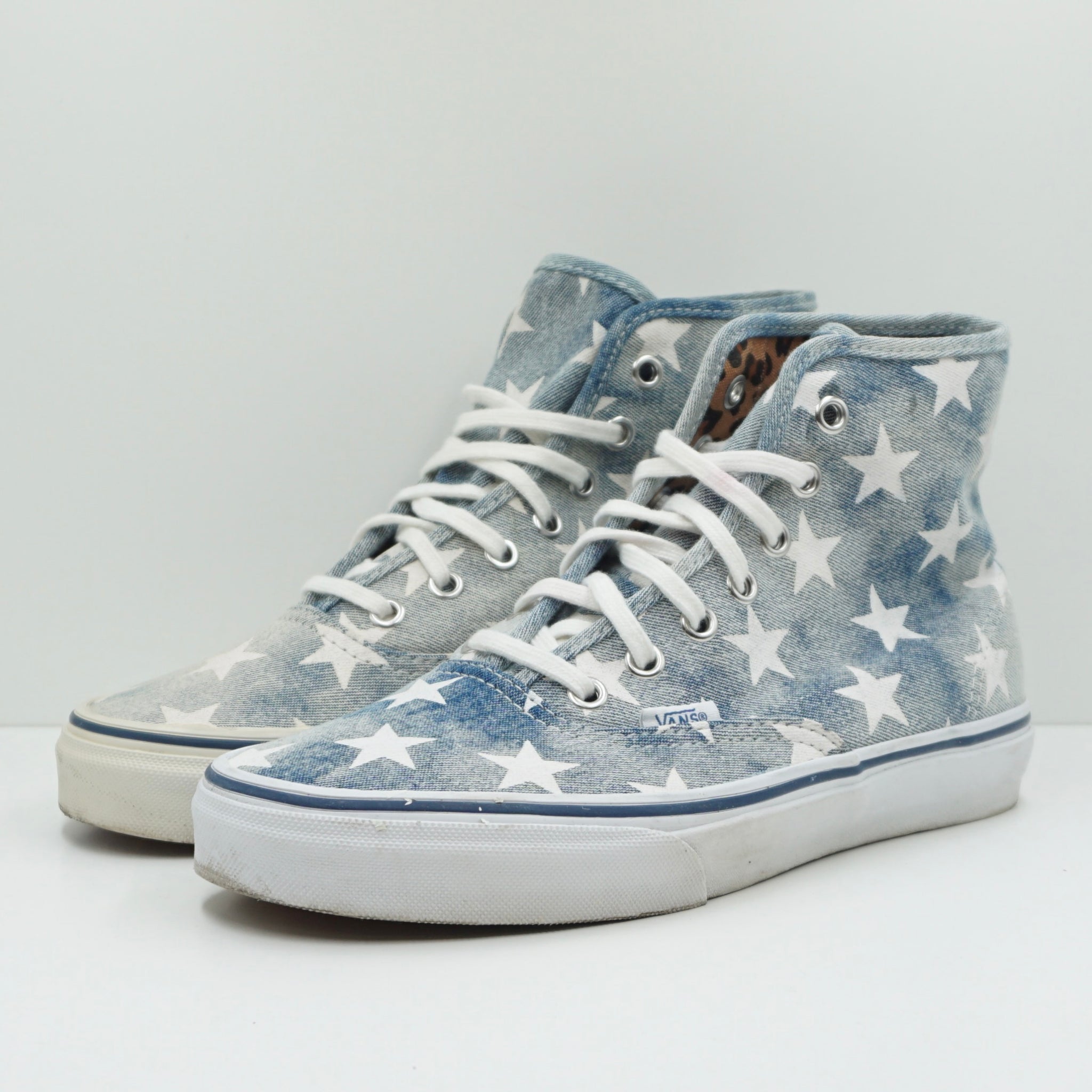 Vans Authentic Hi Stars Blue White