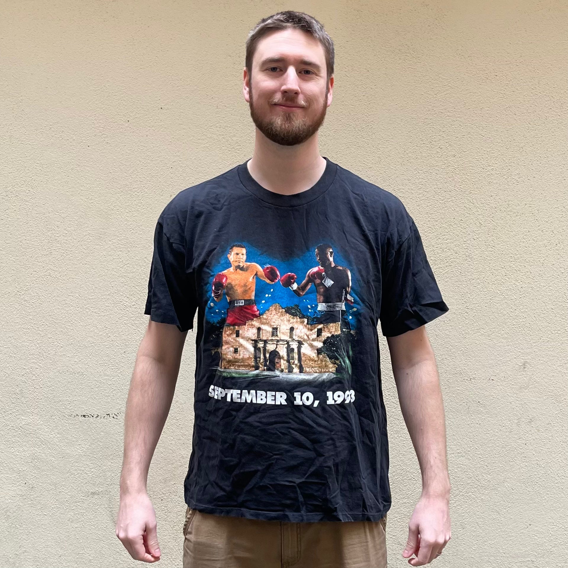 Brockum Made in USA The Fight Whitaker vs Chavez September 1993 Tshirt