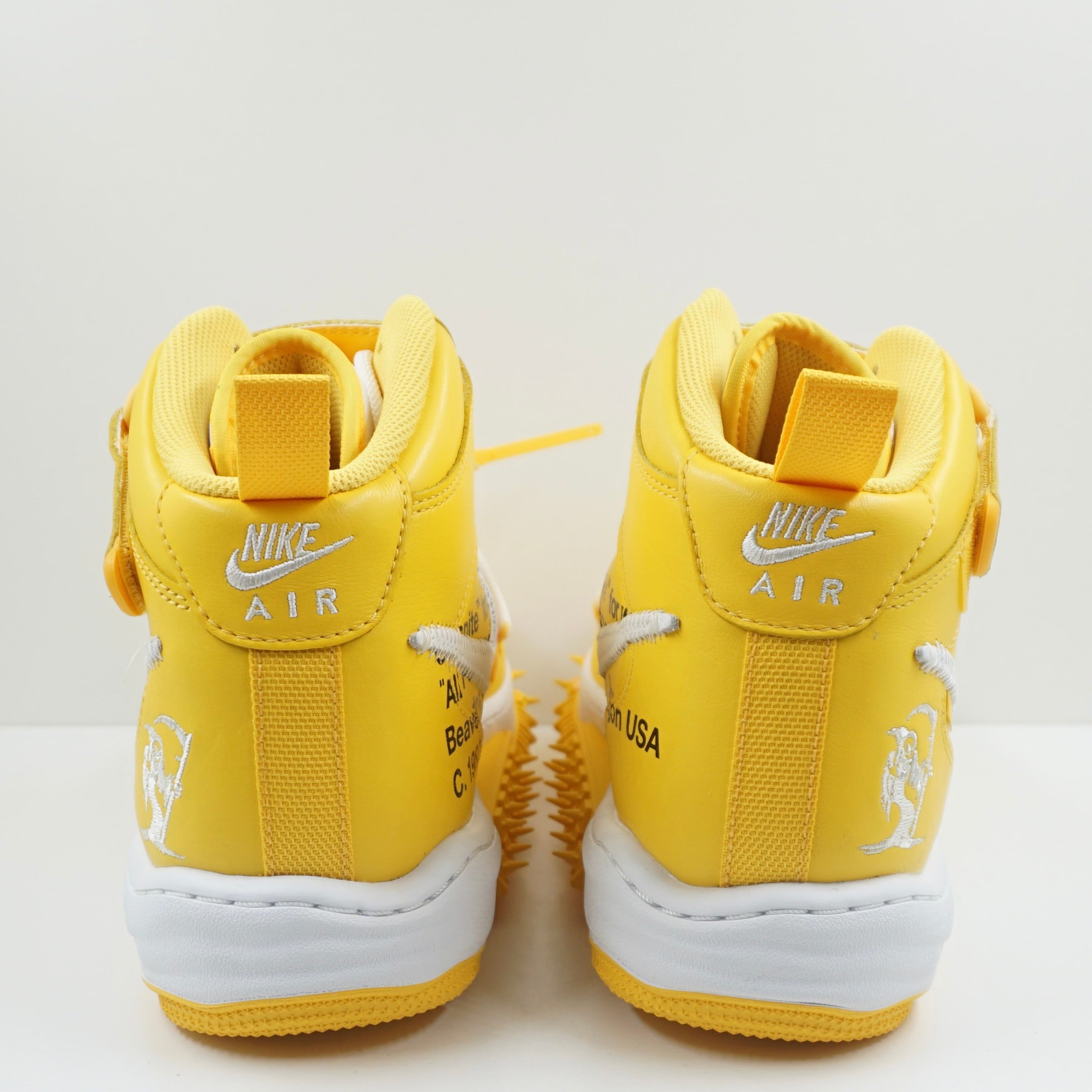 Nike Air Force 1 Mid SP Off-White Varsity Maize
