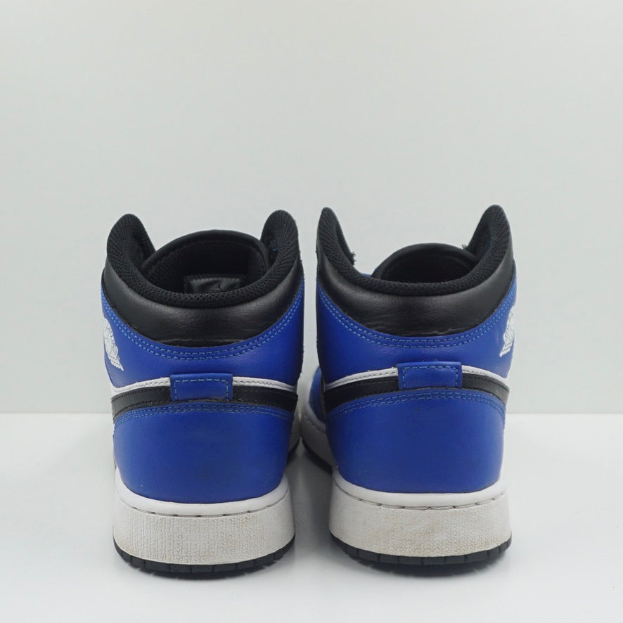 Jordan 1 Mid Game Royal White Black (GS)