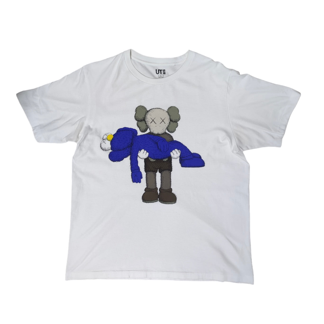 KAWS x Uniqlo Gone Tshirt White