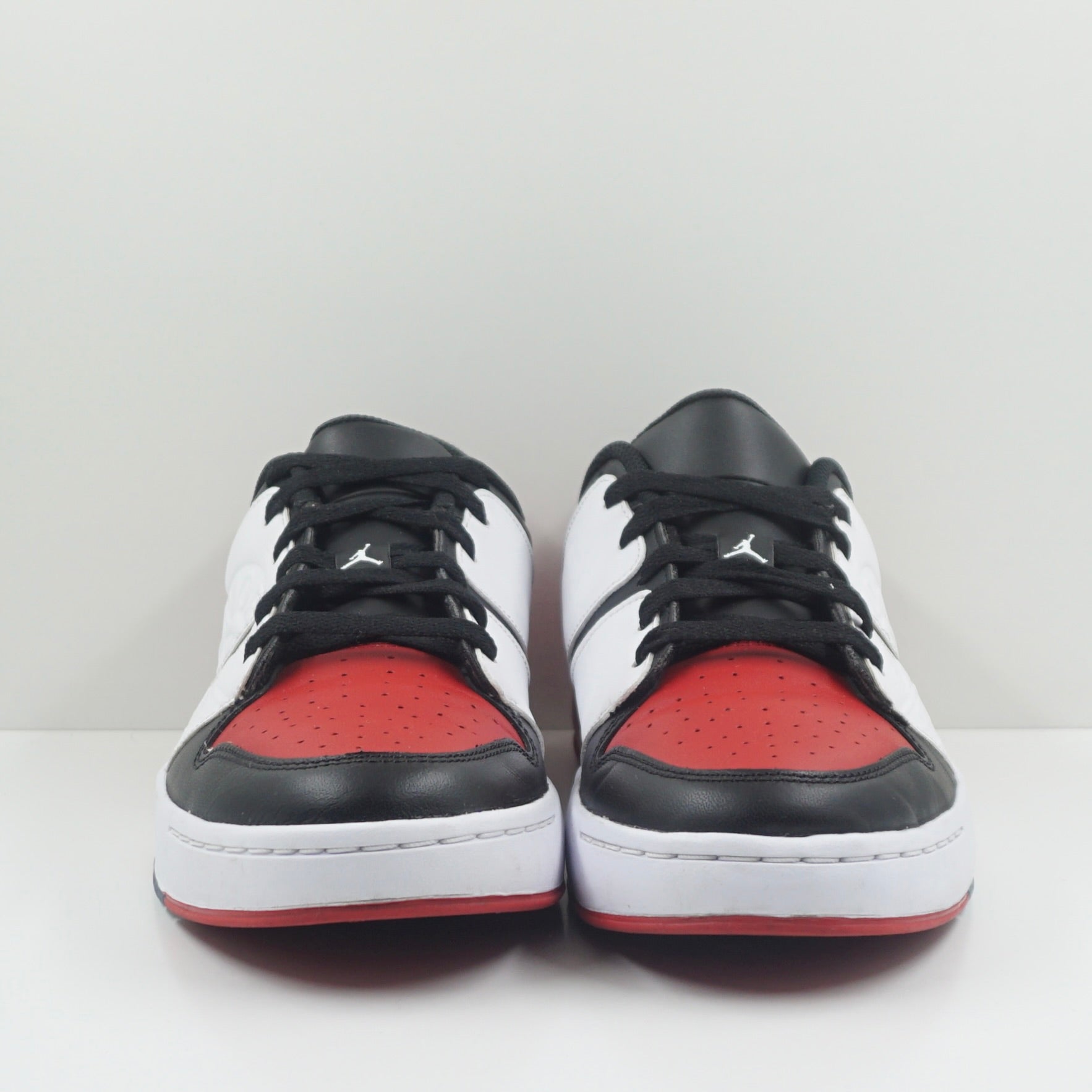Jordan Nu Retro 1 Low Varsity Red Black