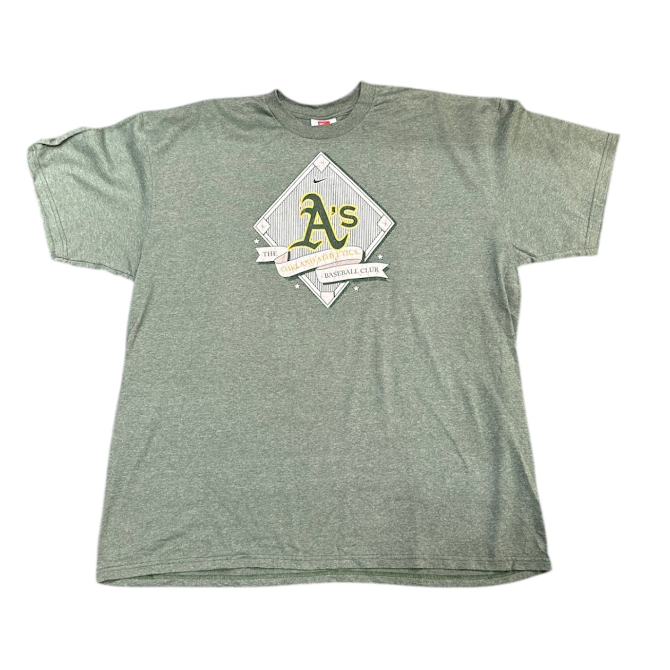 Nike Team Oakland A's Green Tshirt
