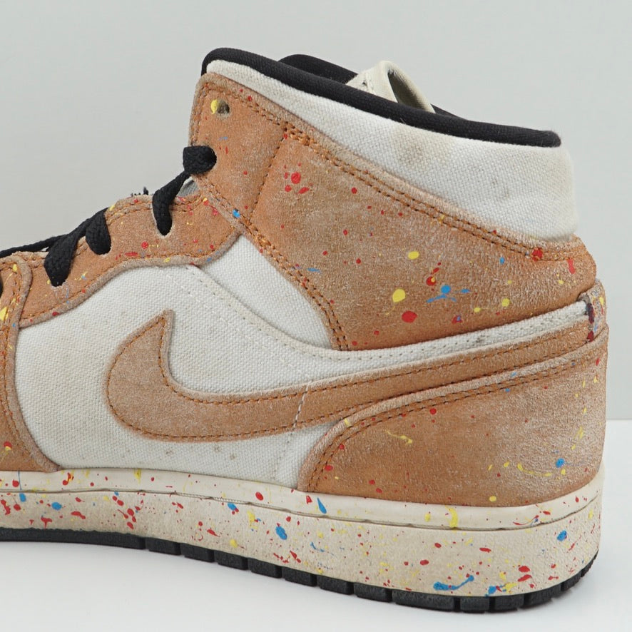 Jordan 1 Mid SE Brushstroke