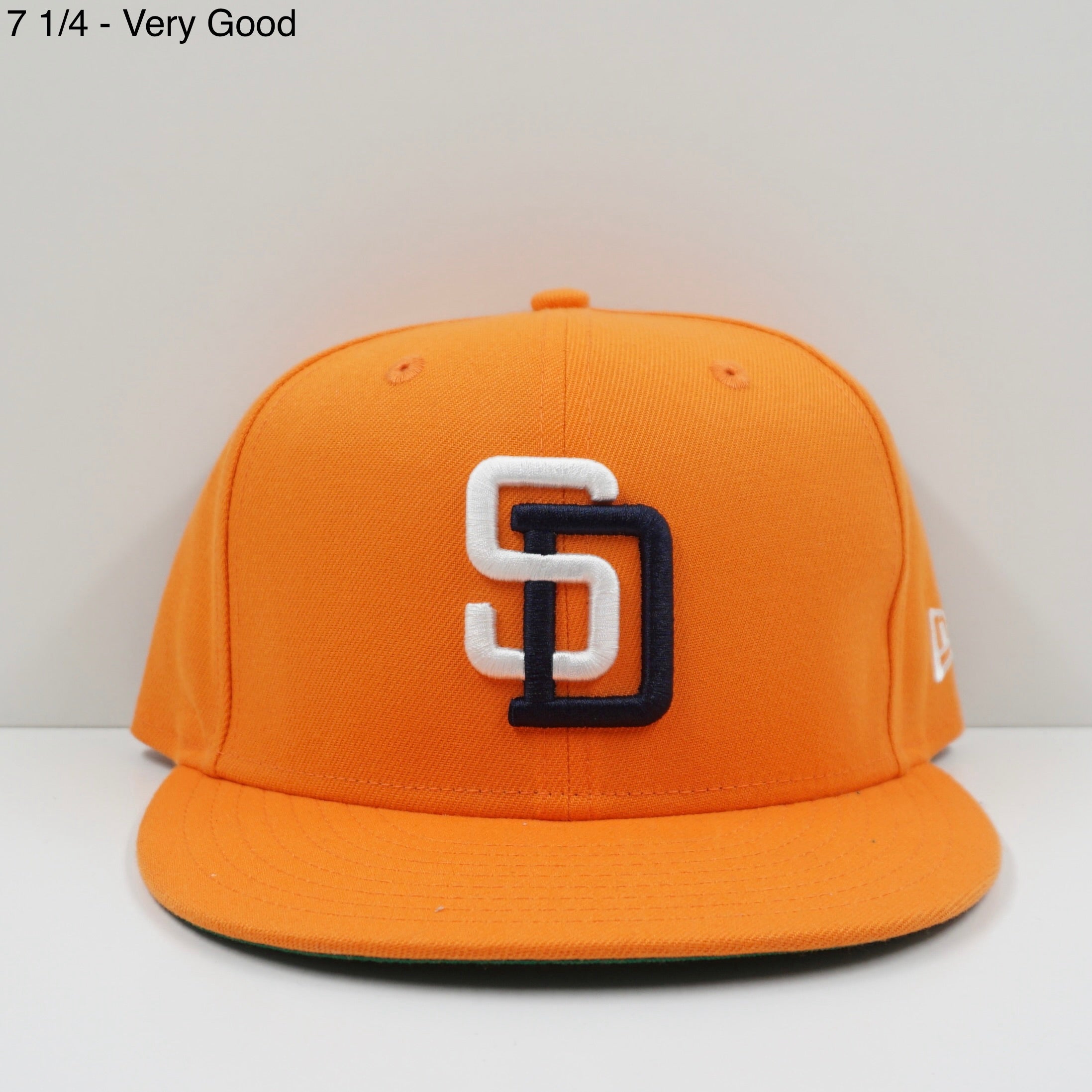 New Era San Diego Padres Orange Fitted Cap