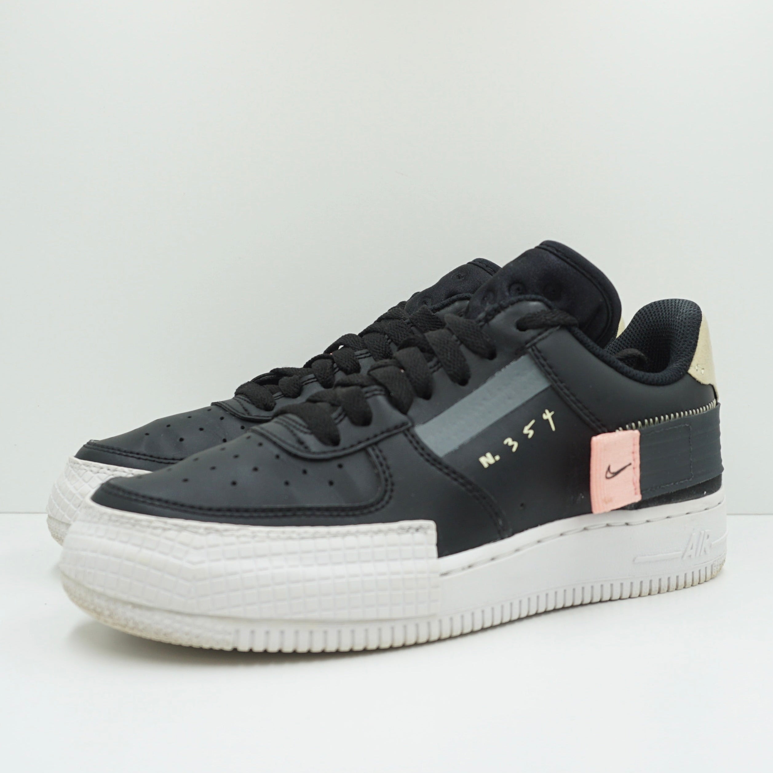 Nike Air Force 1 Type Black Crimson