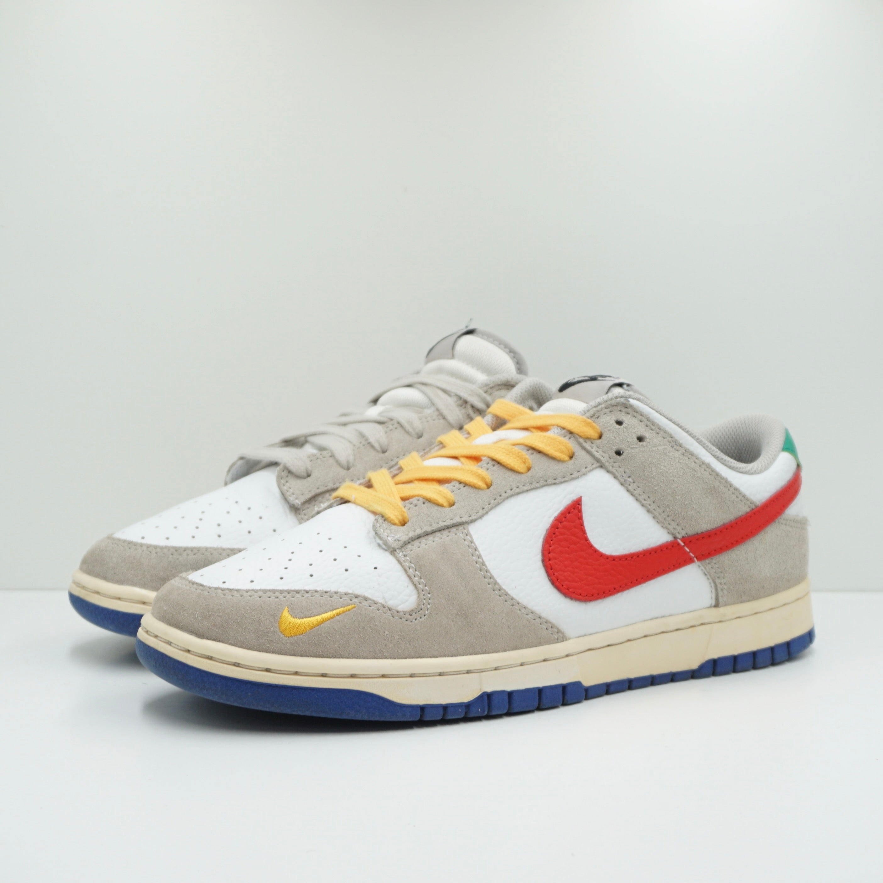 Nike Dunk Low Light Iron Ore Red Blue
