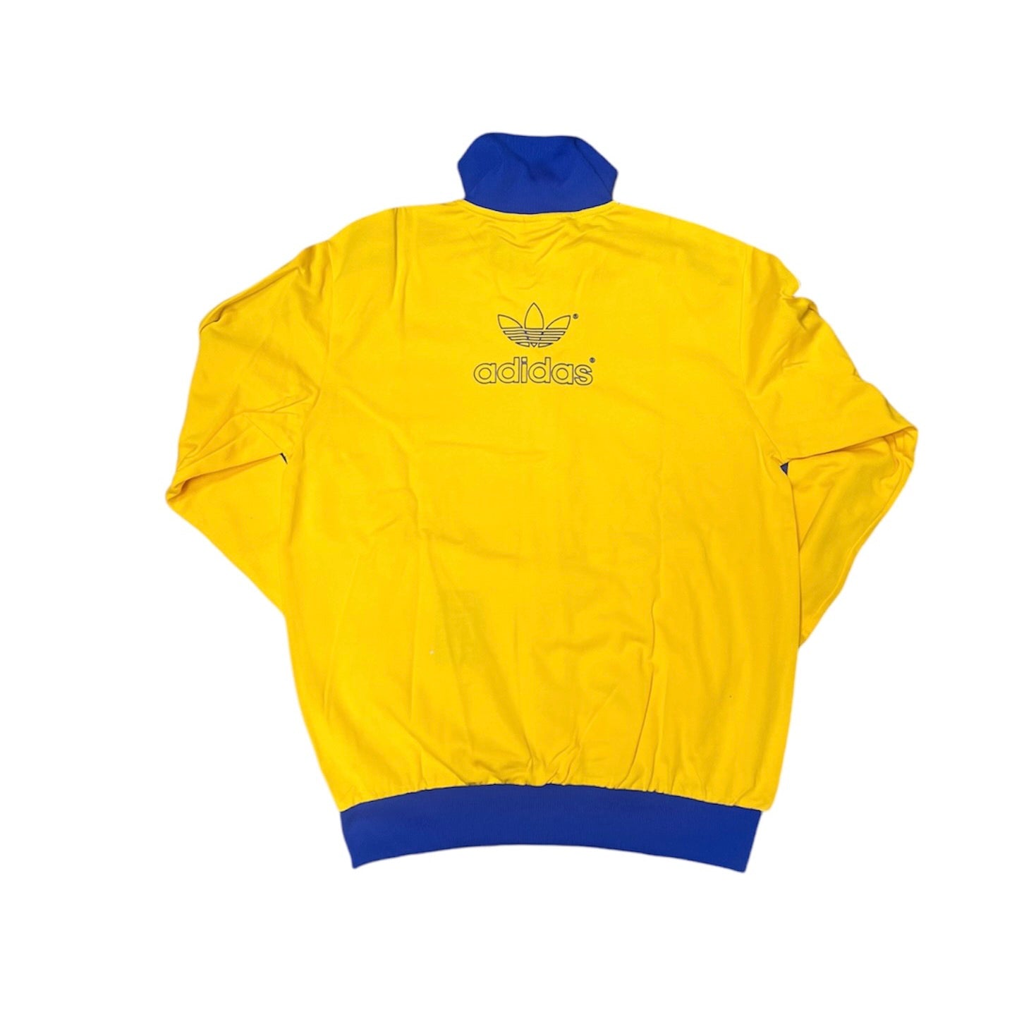 Adidas 70s Yellow Blue Track Jacket