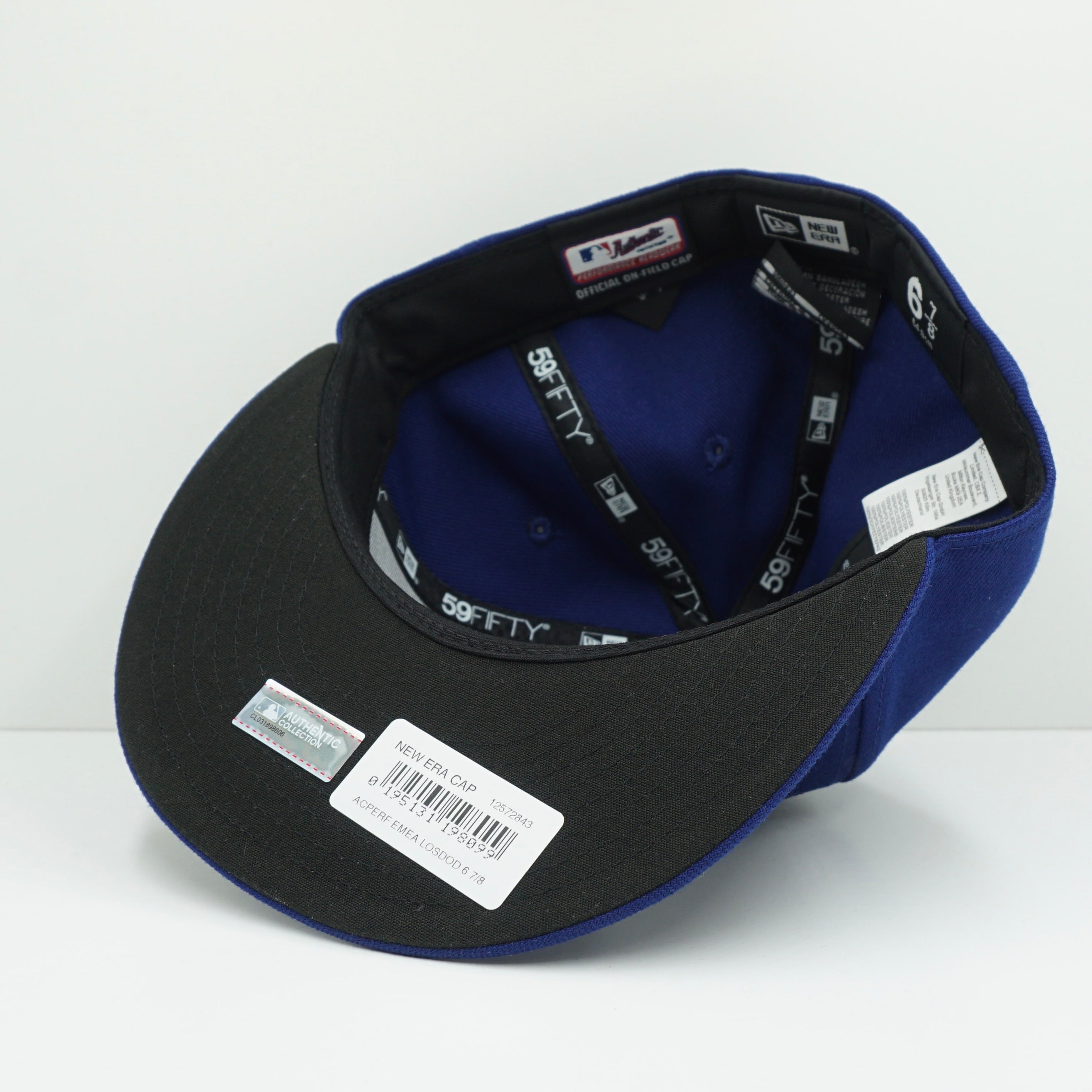 New Era Los Angeles Dodgers Blue Red Fitted Cap