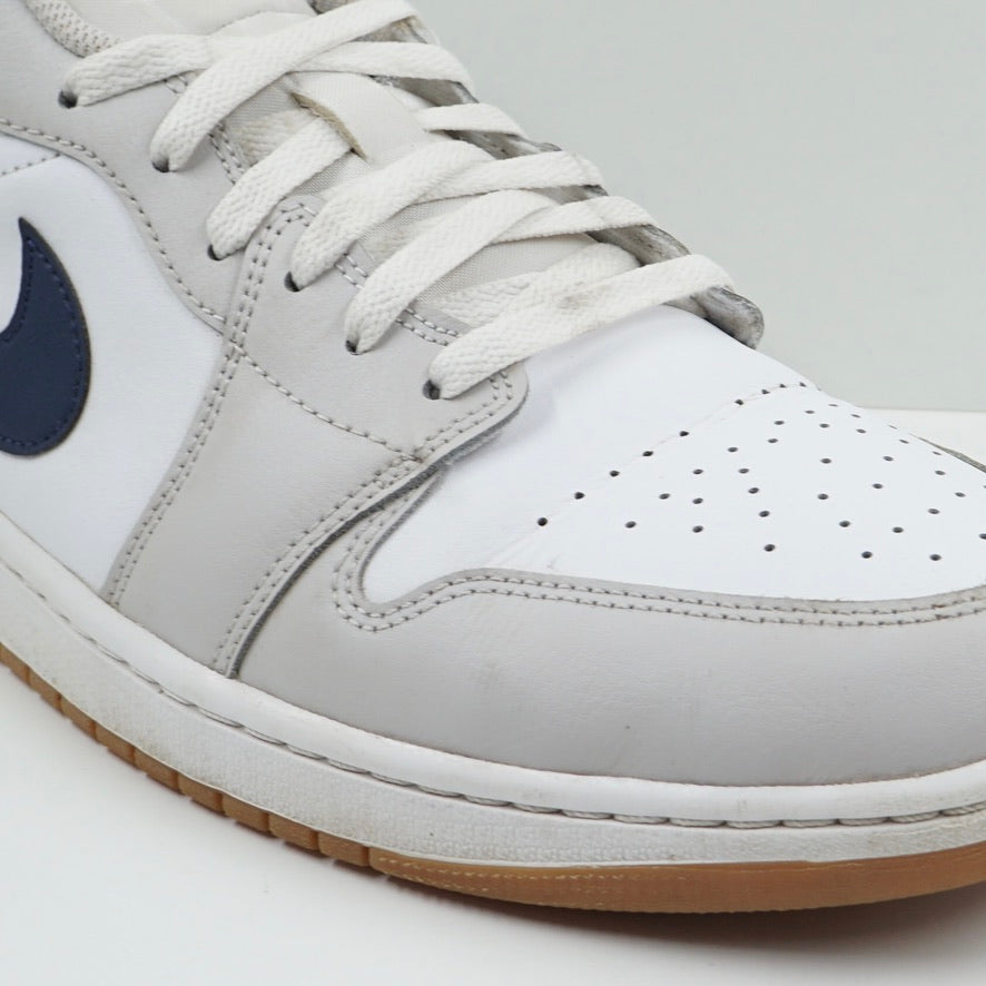 Jordan 1 Low Midnight Navy Neutral Grey