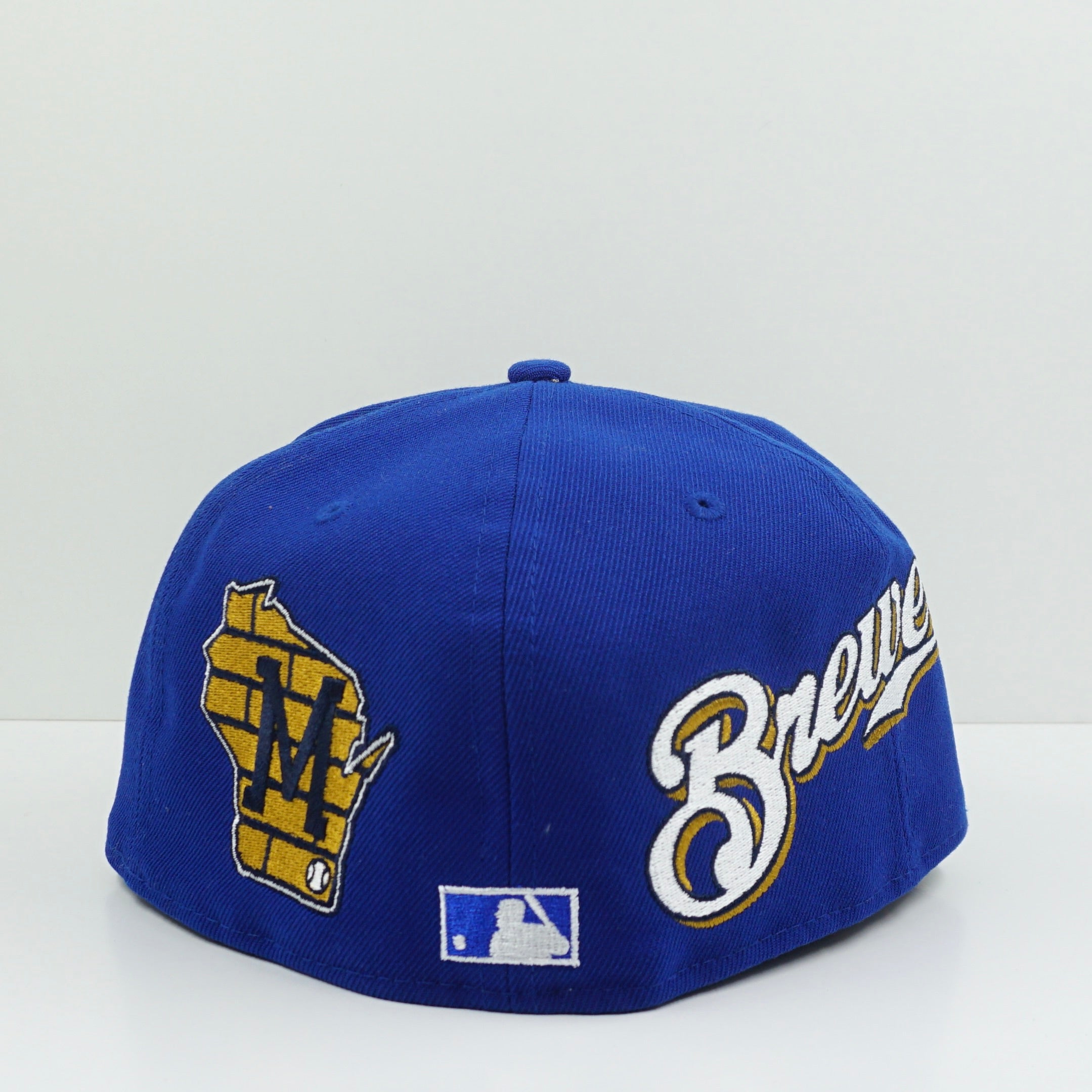 New Era Cooperstown Milwaukee Brewers Multi Logo Fitted Cap