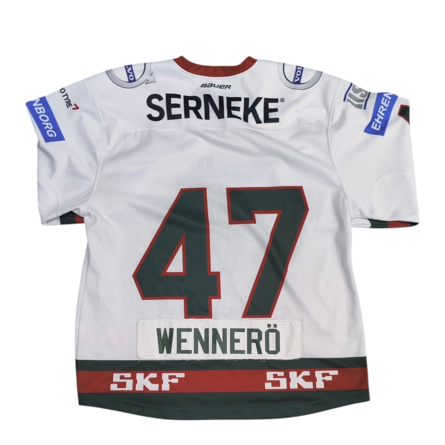 Bauer Frölunda Wennerö #47 Hockey Game Worn Jersey
