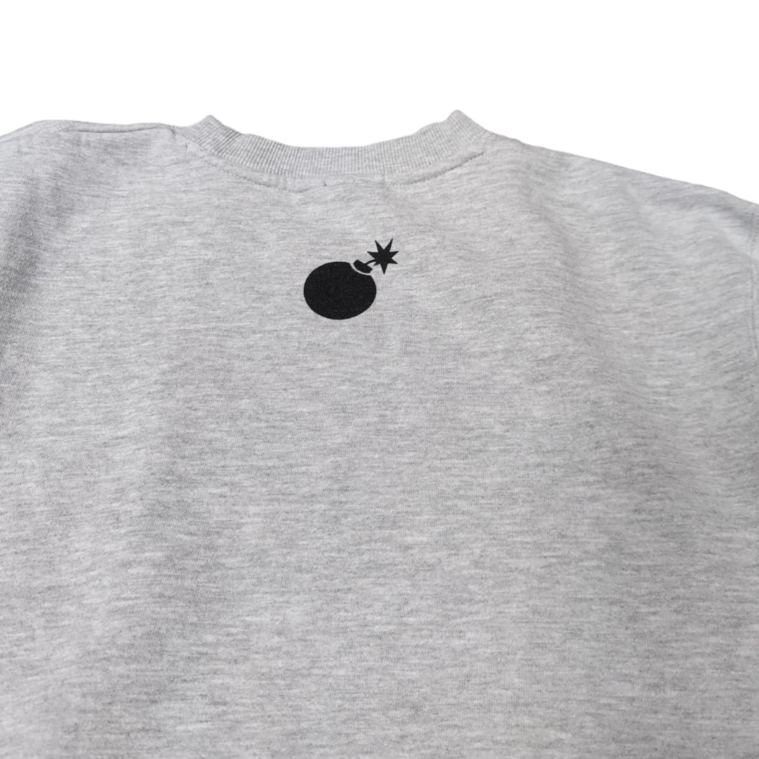 The Hundreds Slant Logo Grey Sweatshirt