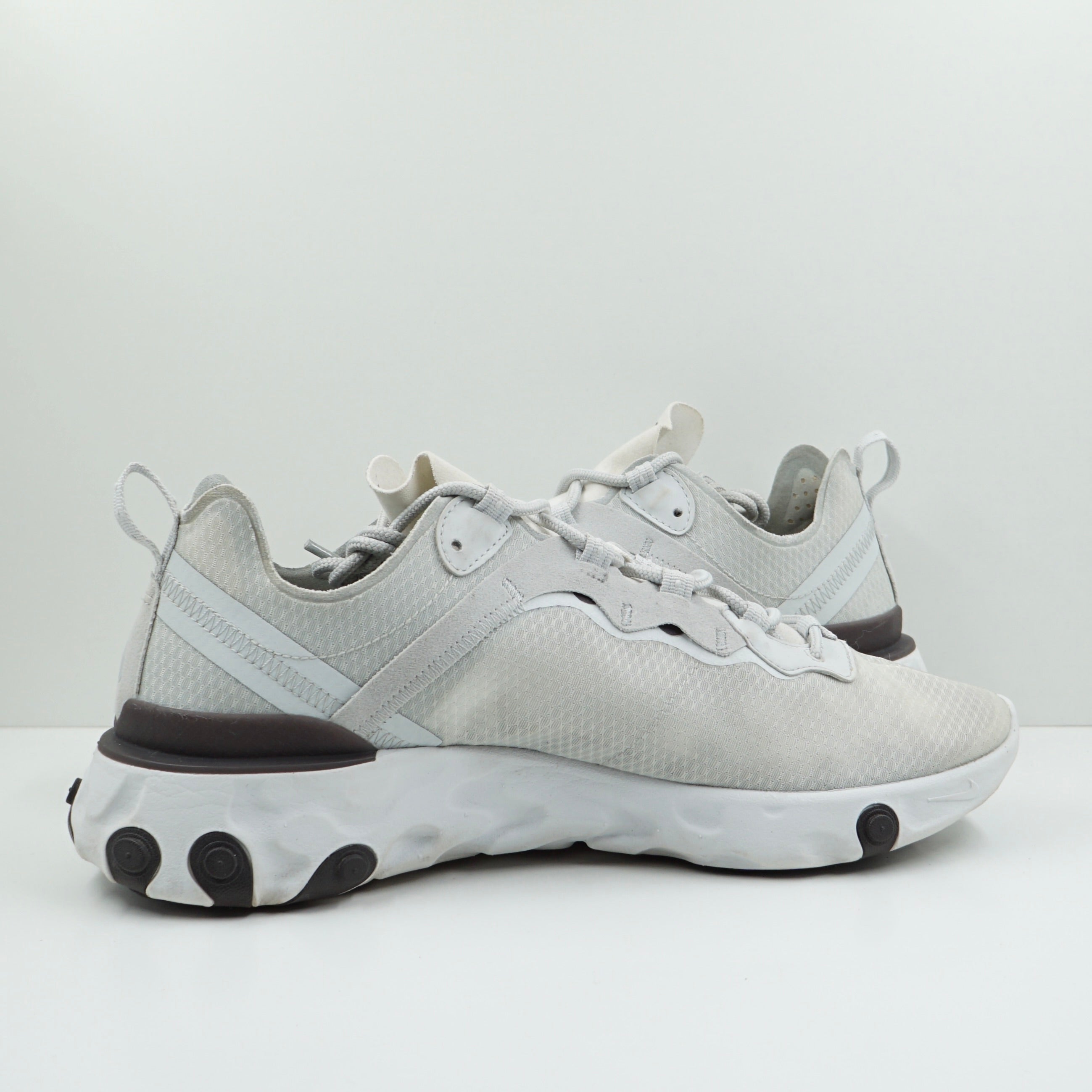 Nike React Element 55 Pure Platinum Thunder Grey